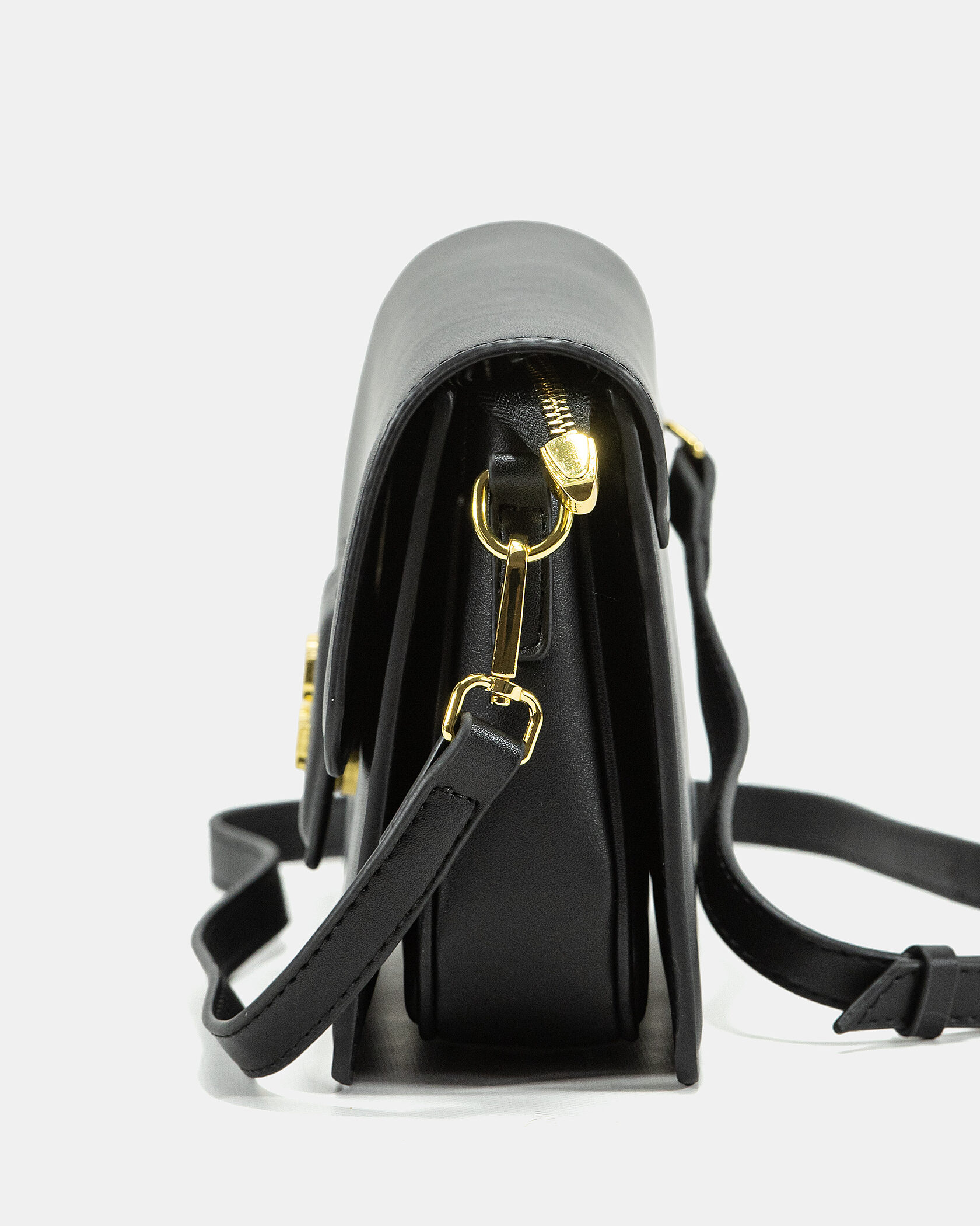 Miu Miu Shoulder Leather Bag Black - 8