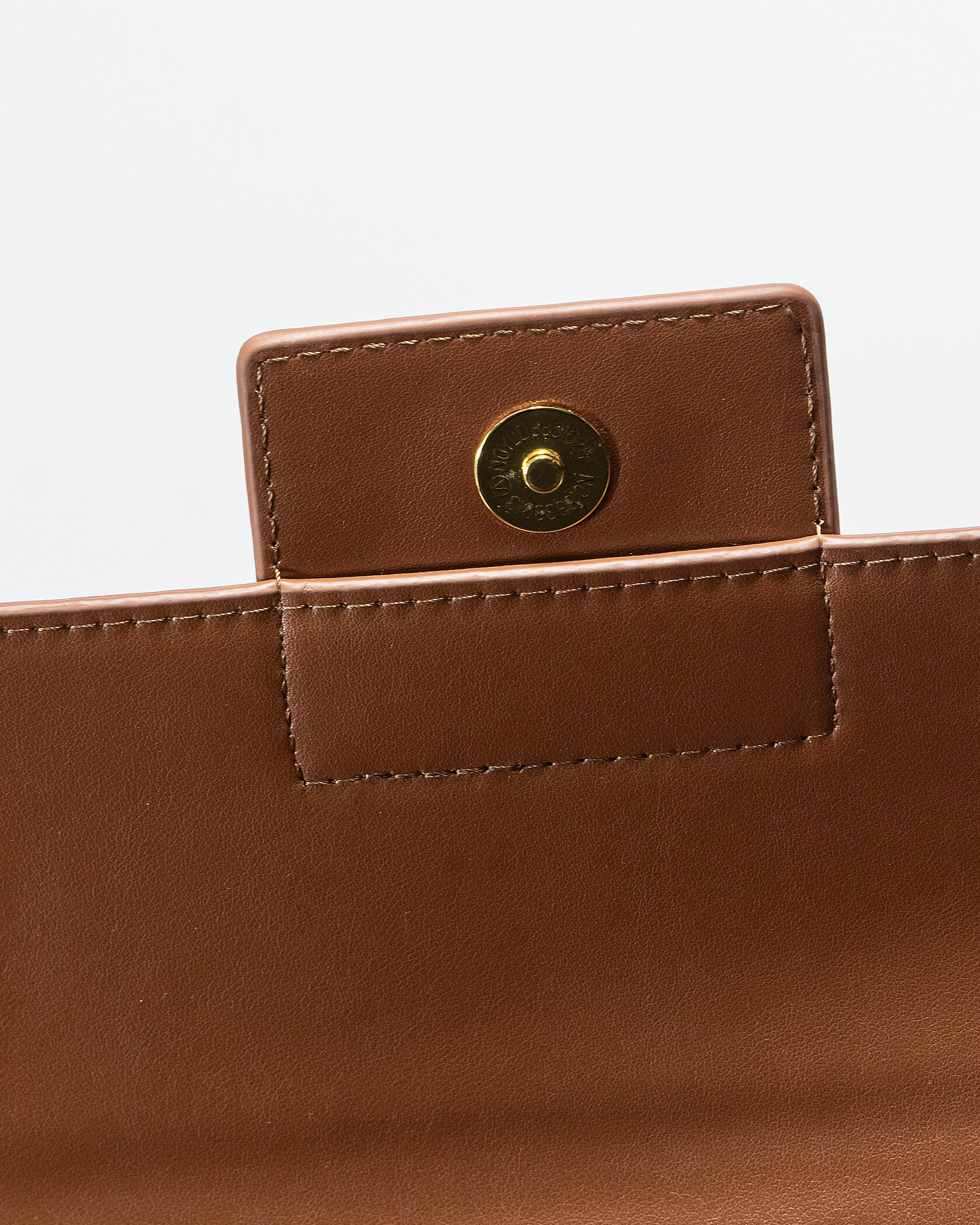 Miu Miu Shoulder Leather Bag Brown - 14