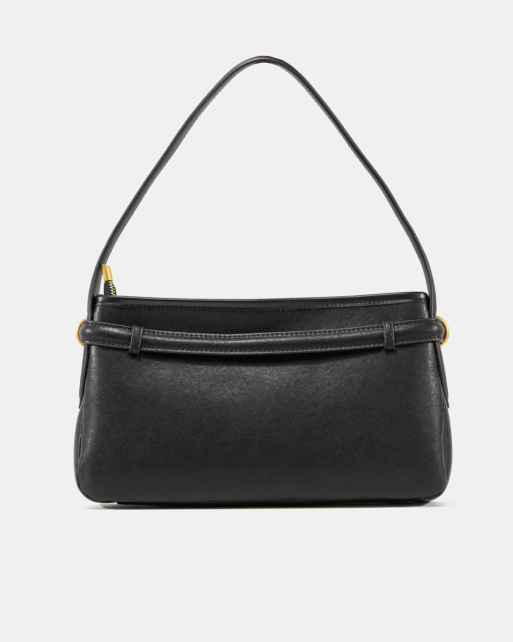 Miu Miu Small Baguette Shoulder Bag in Black Leather - 6