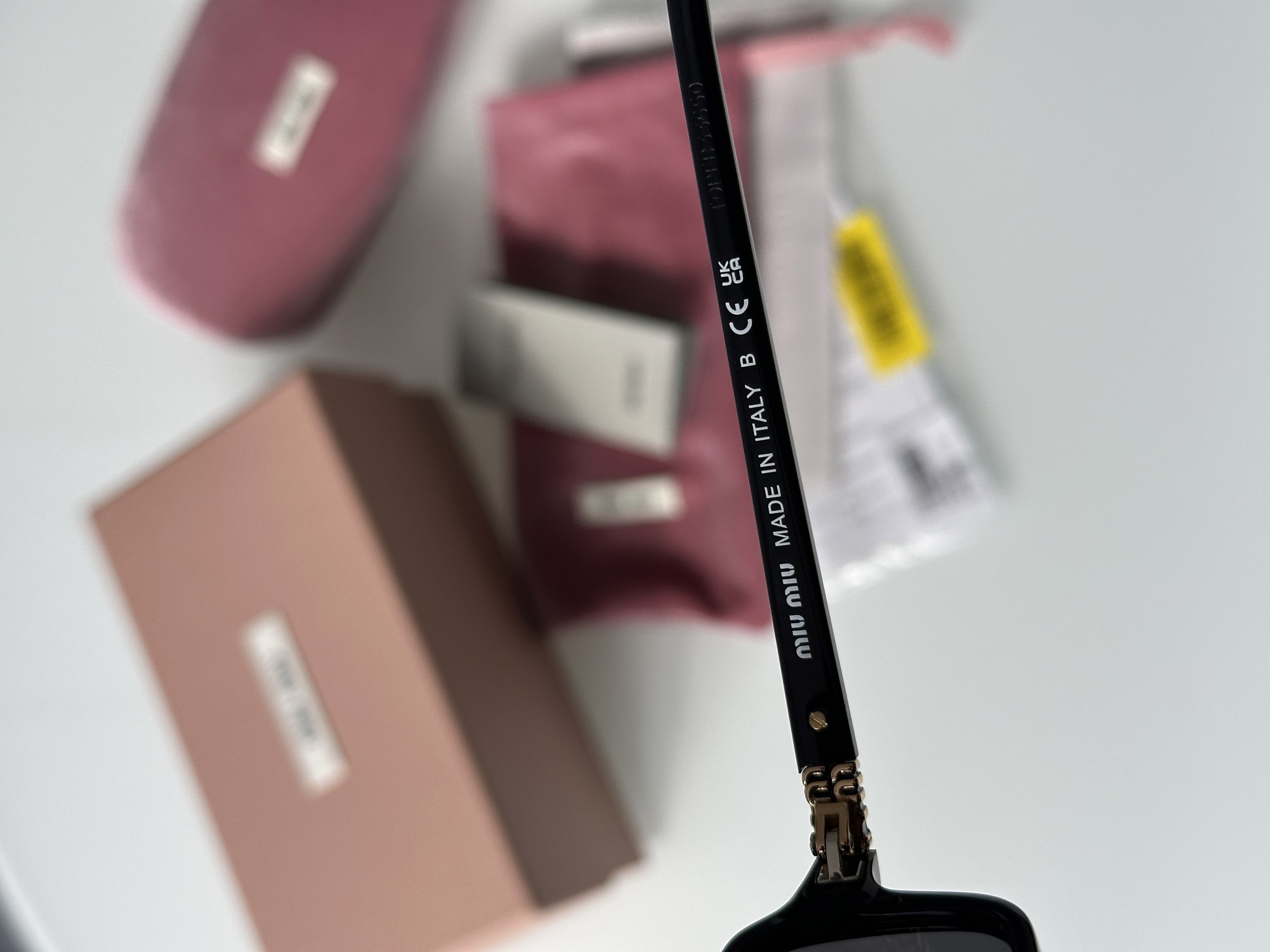 Miu Miu SMU 11ZS-F 16K-07O Black/Black - 18