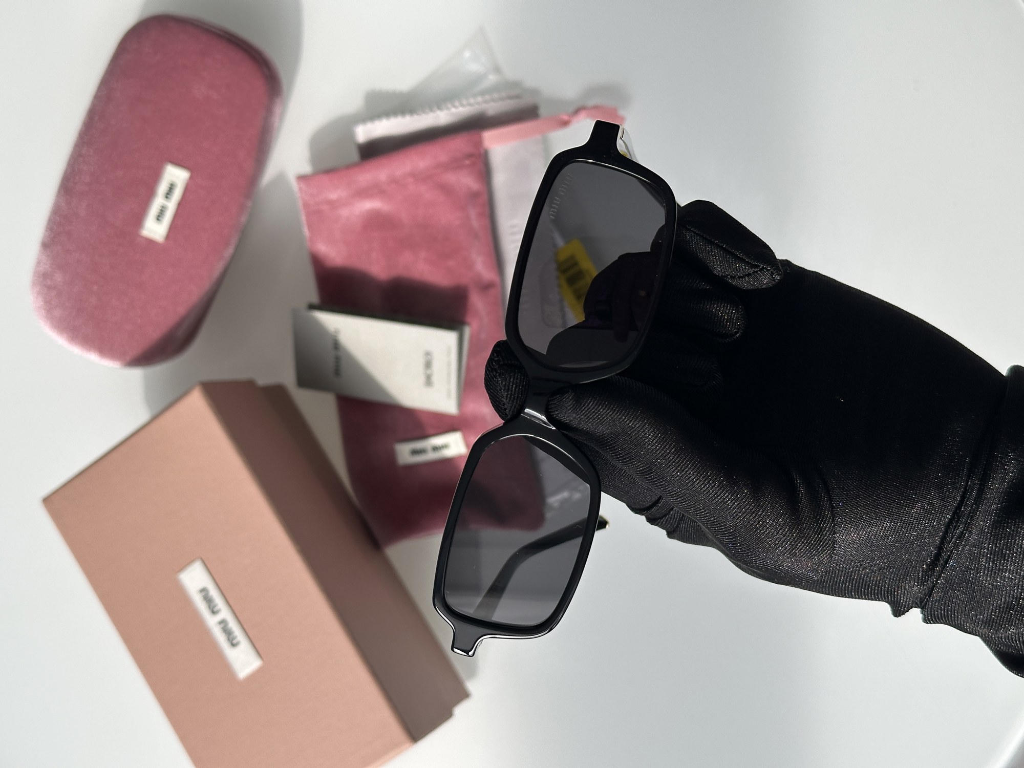 Miu Miu SMU 11ZS-F 16K-07O Black/Black - 8