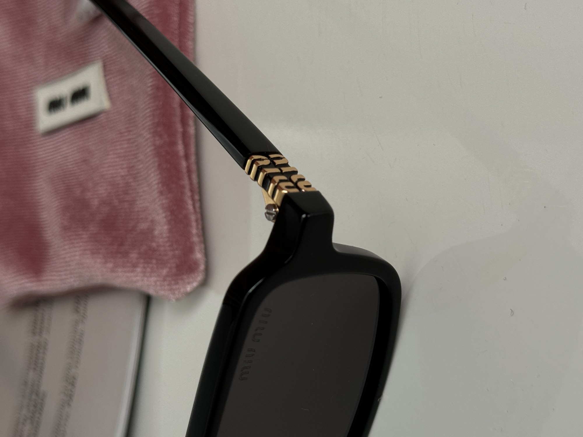 Miu Miu SMU 11ZS-F 16K-07O Black/Black - 13