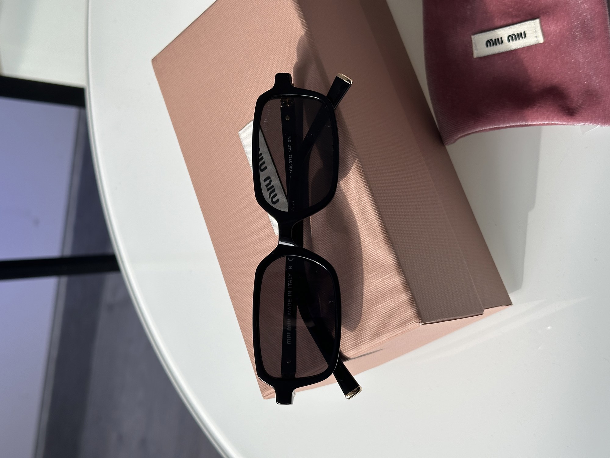 Miu Miu SMU 11ZS-F 16K-07O Black/Black