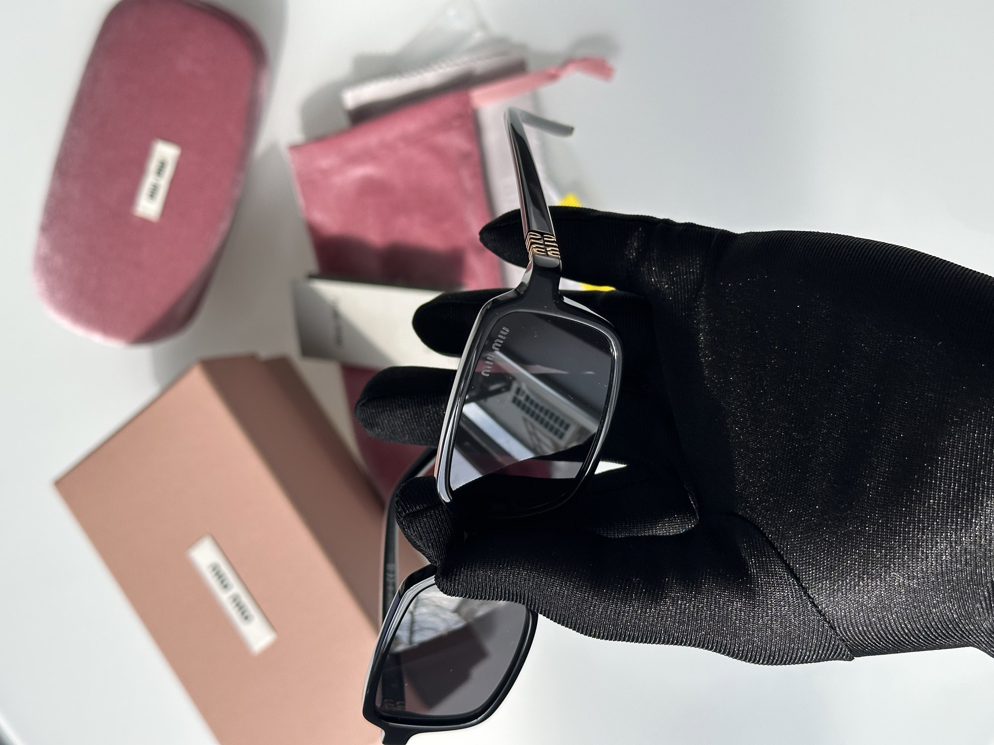 Miu Miu SMU 11ZS-F 16K-07O Black/Black - 10