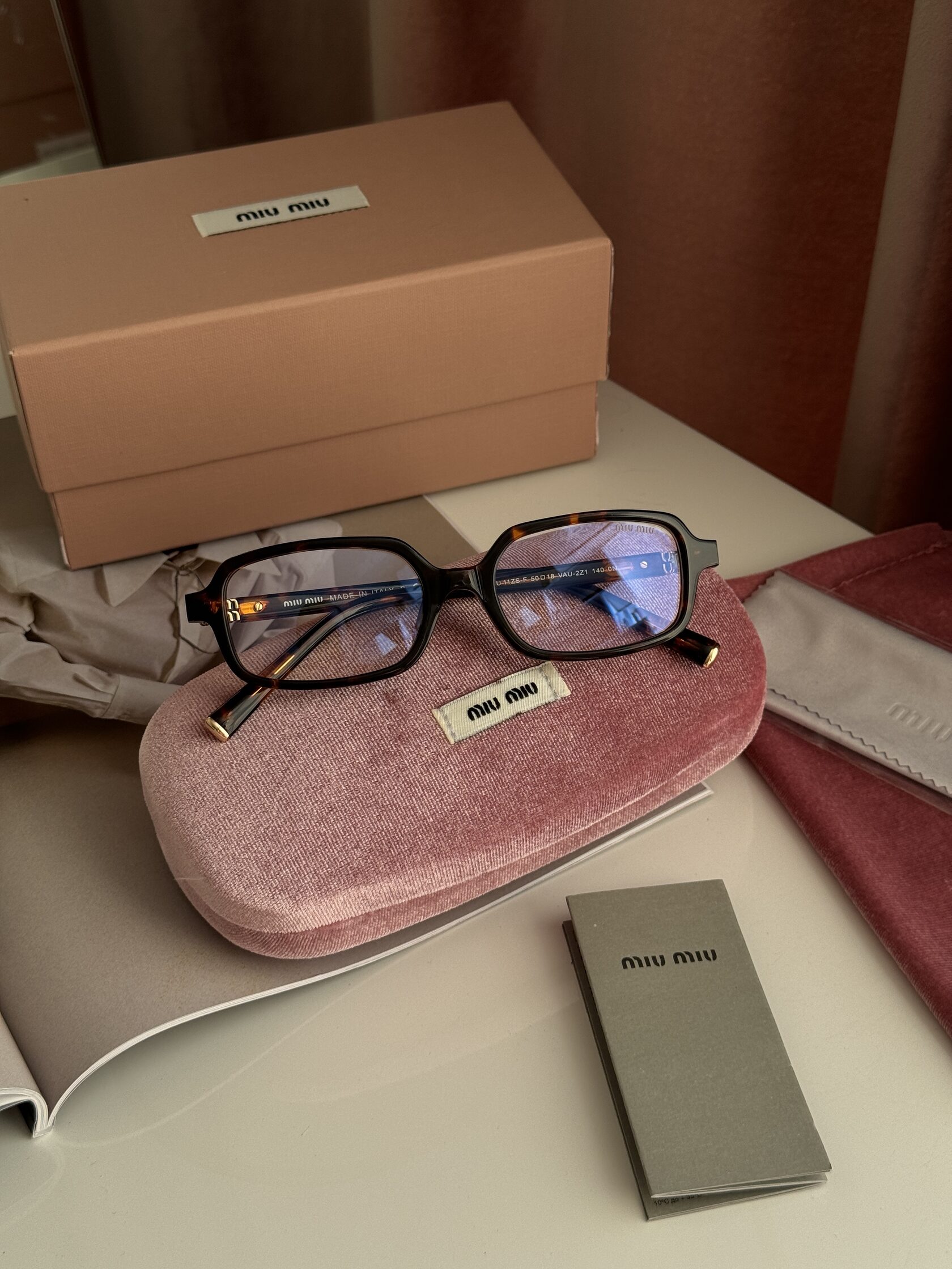 Miu Miu SMU 11ZS-F VAU-2Z1 Brown - 2