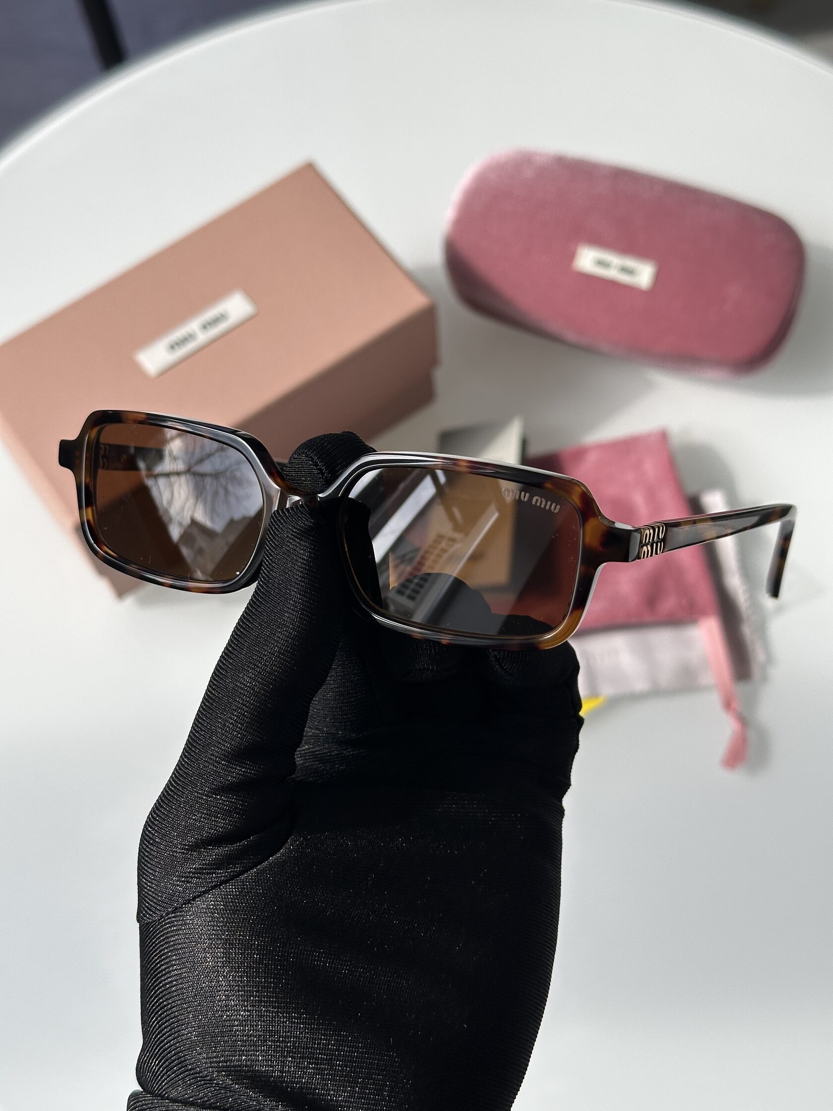 Miu Miu SMU 11ZS-F VAU-2Z1 Leo/Brown - 10