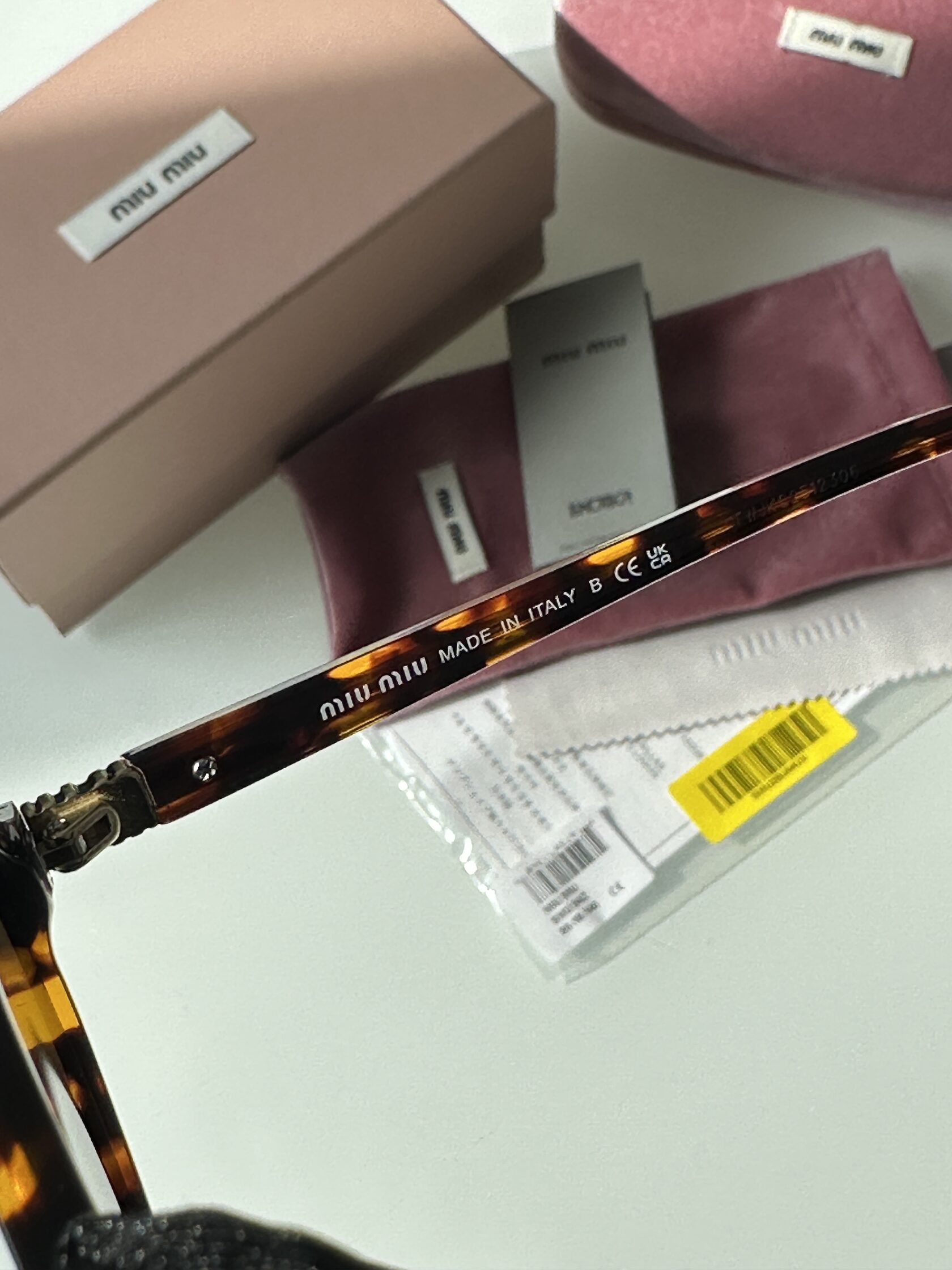 Miu Miu SMU04Z VAU-02N Leo/Brown - 15