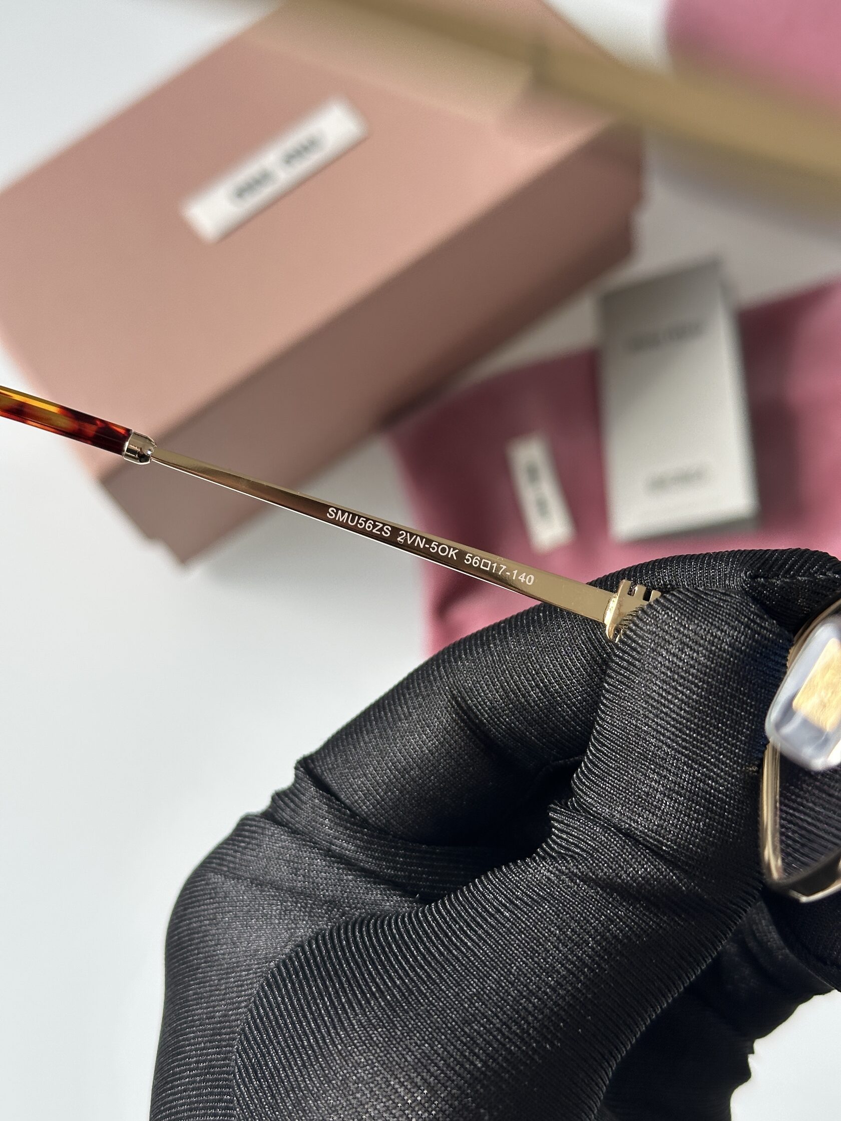 Miu Miu SMU56ZS 2VN-50K Gold - 16