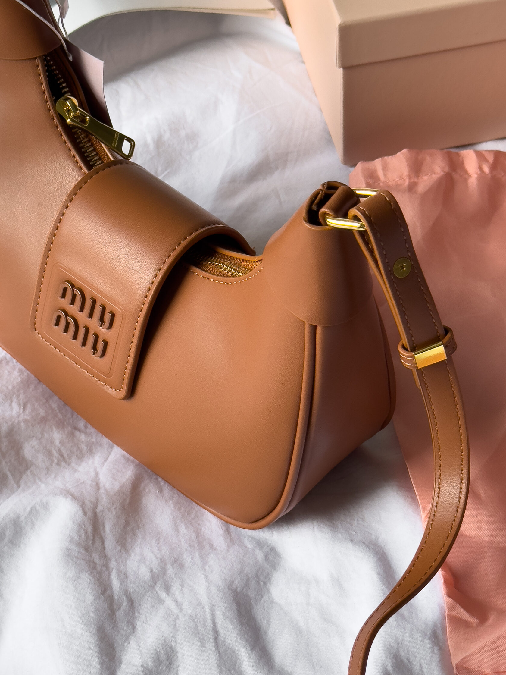 Miu Miu Wander Matelassé Nappa Leather Hobo Bag - 9