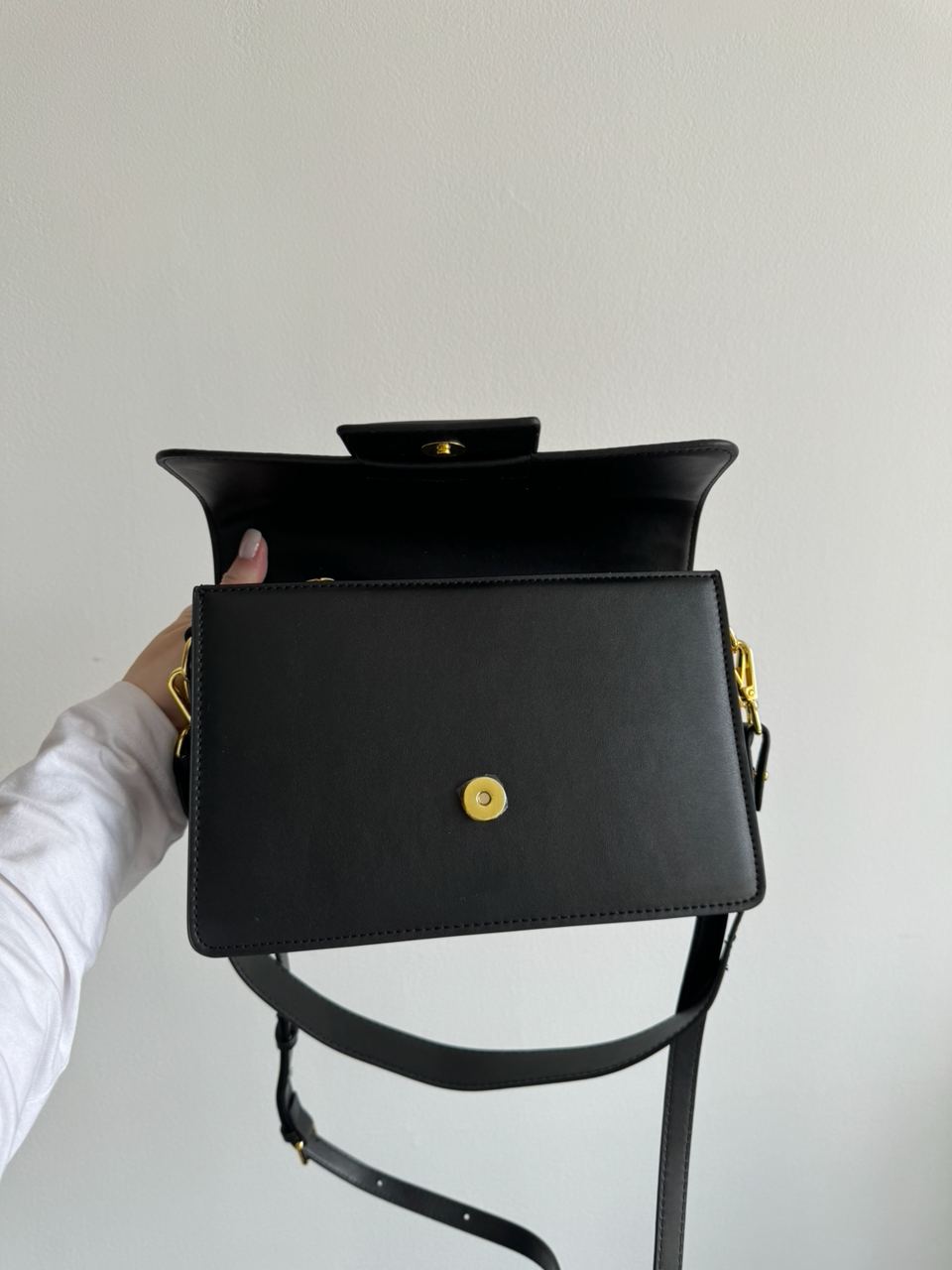 MiuMiu Shoulder Leather Bag Black - 23