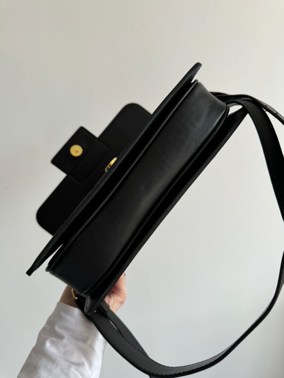 MiuMiu Shoulder Leather Bag Black - 26