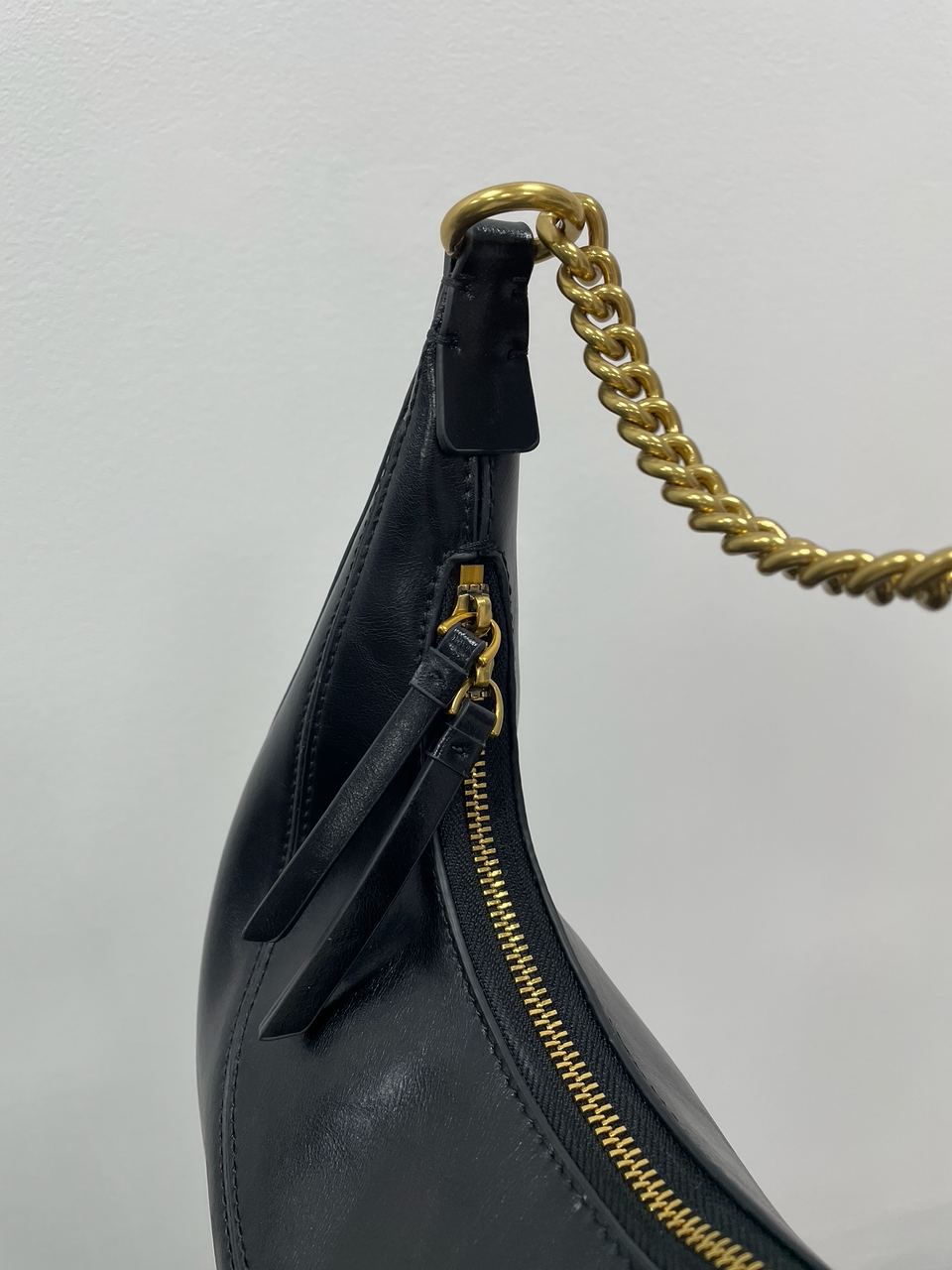 Pinko Classic Brioche Bag Hobo Black - 23