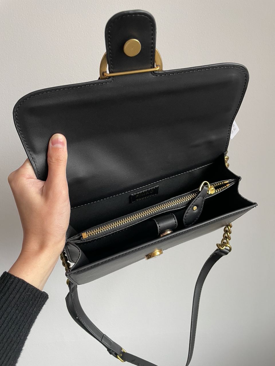 Pinko Classic Love Bag Bell Simply Black - 31