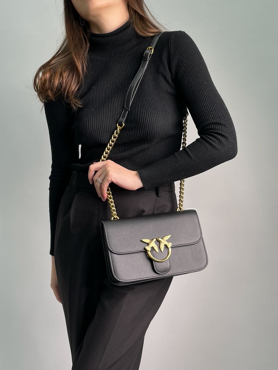 Pinko Classic Love Bag Bell Simply Black - 5