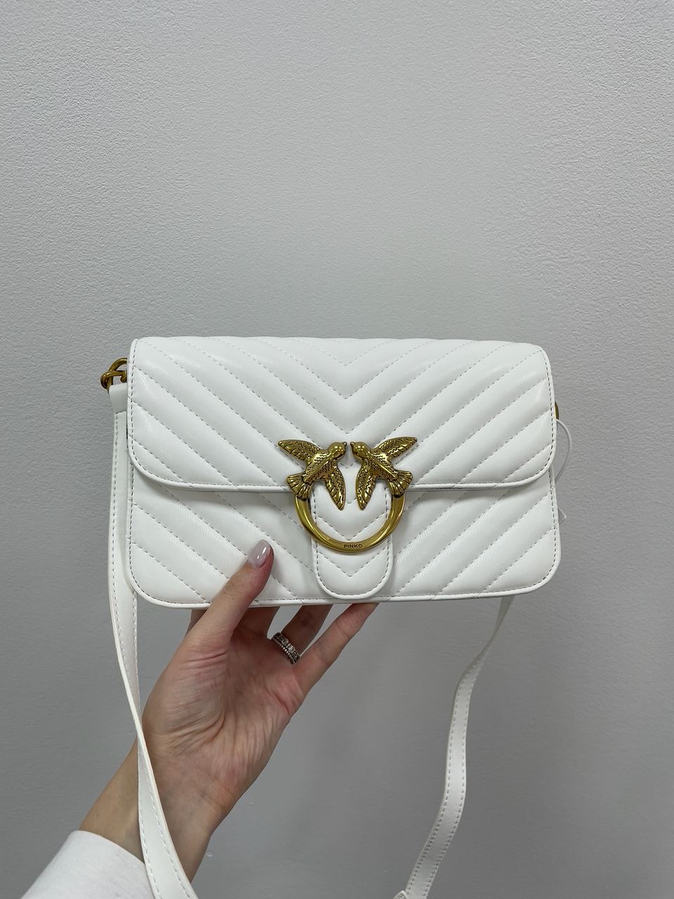Pinko Classic Love Bag Bell Simply White - 8
