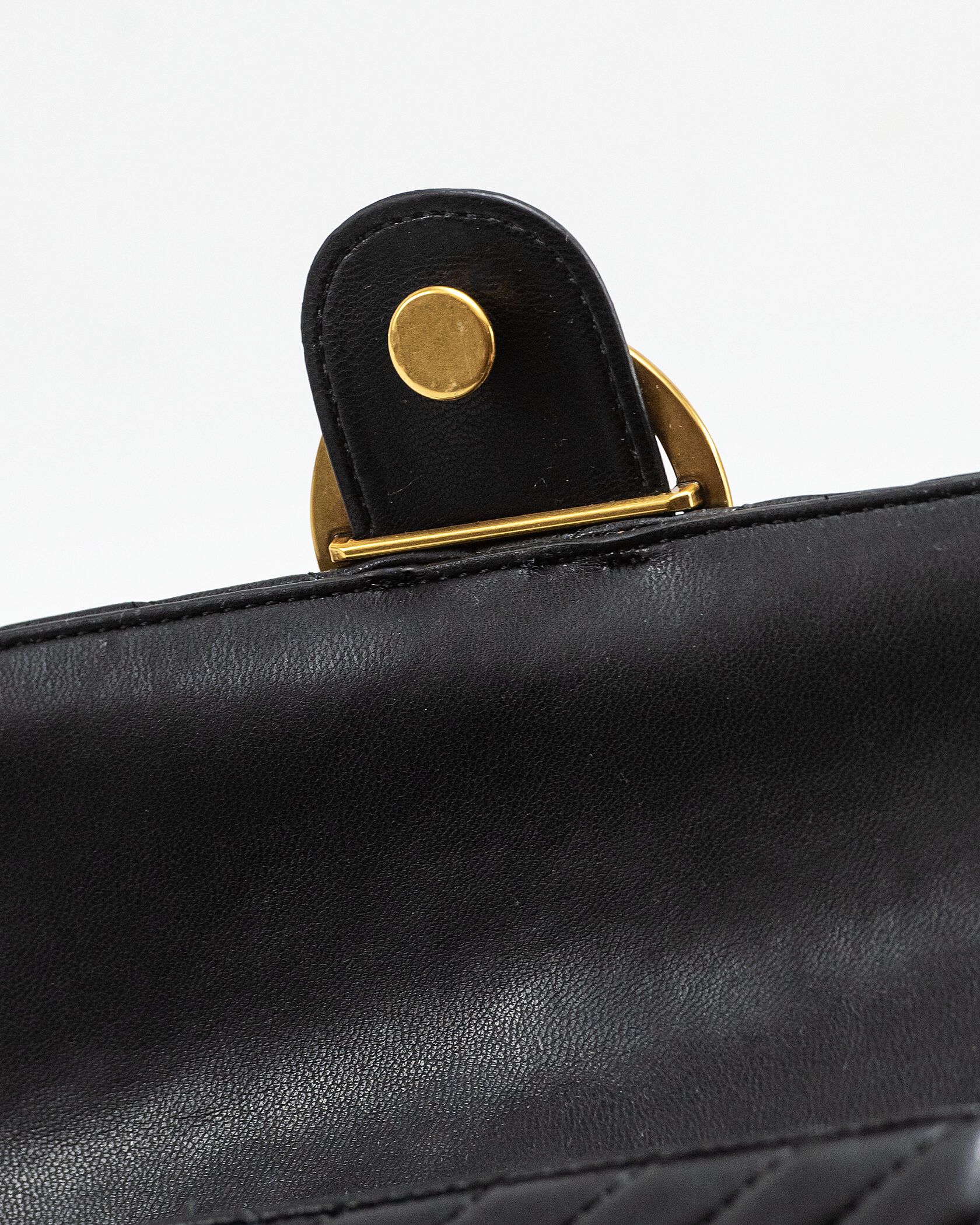 Pinko Classic Mini Love Bag One Chevron Black/Gold - 13