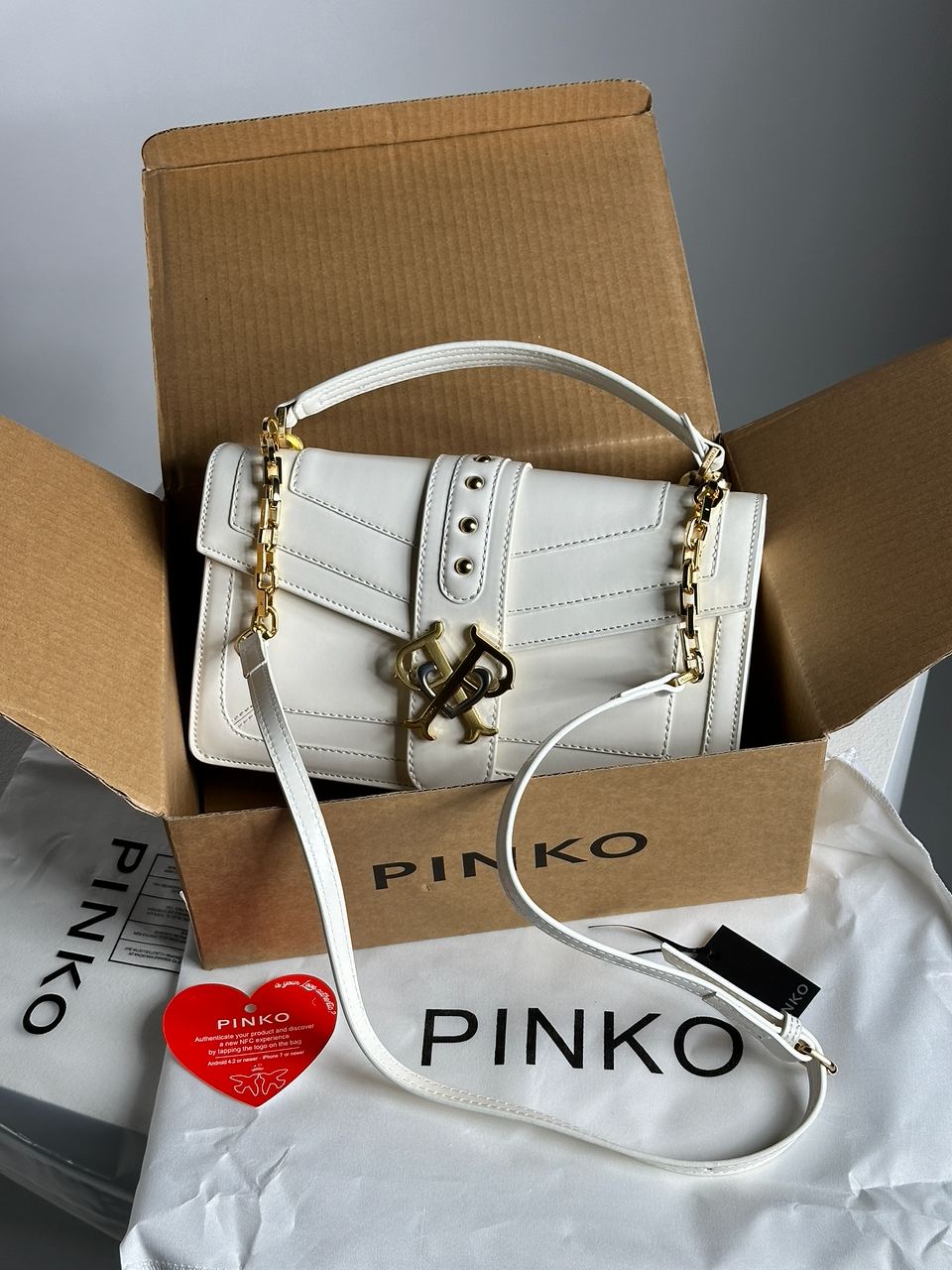 Pinko Double P Large Icon Jewel - 2