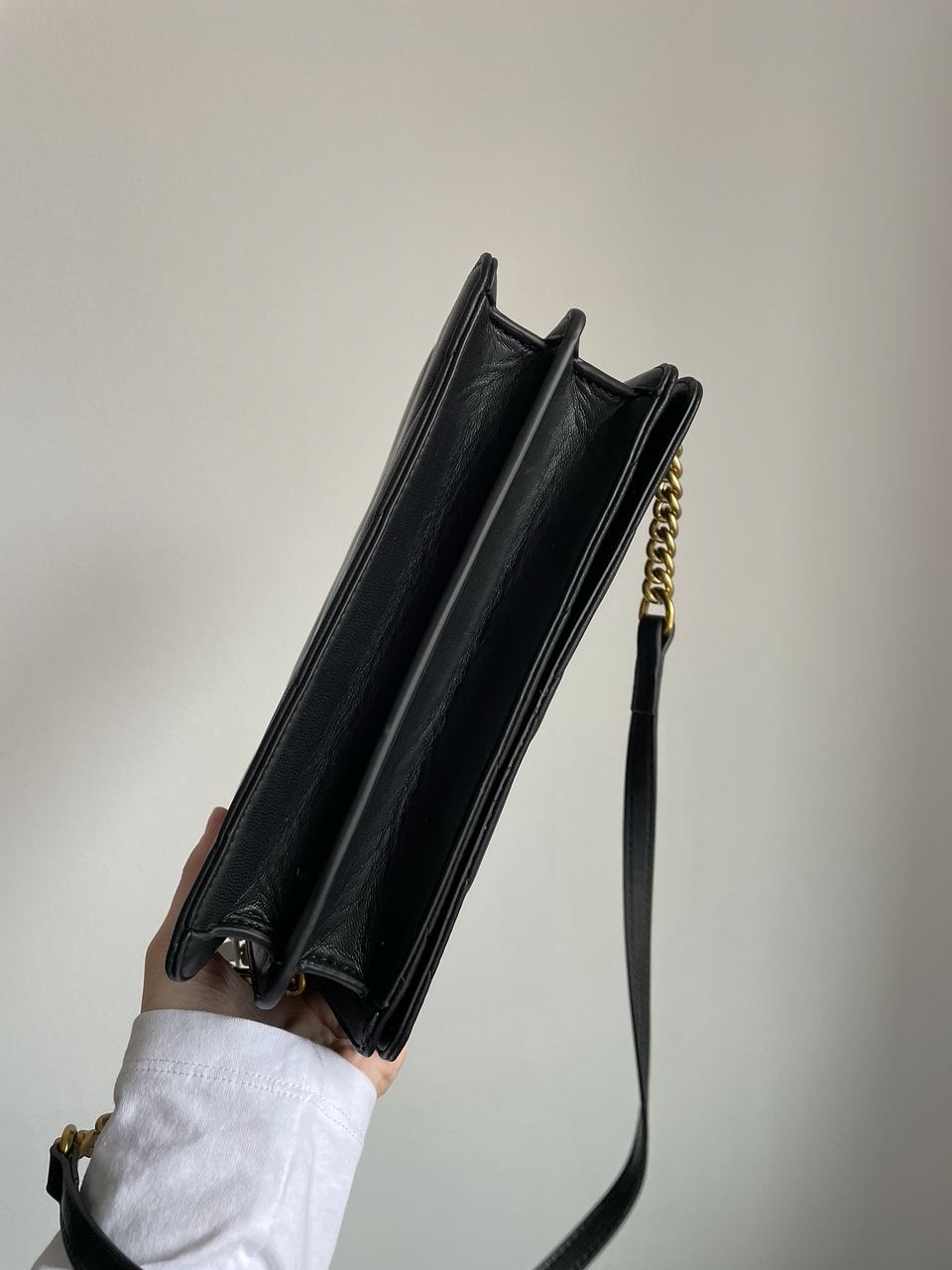 Pinko Large Love Bag Click Big Chevron Black - 19