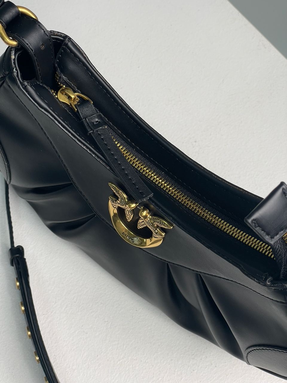 Pinko Leather Love Bag Bon Bon Crossbody - 16