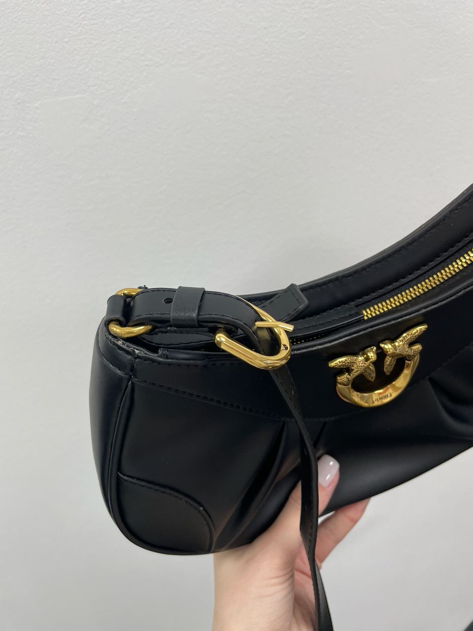 Pinko Leather Love Bag Bon Bon Crossbody - 17