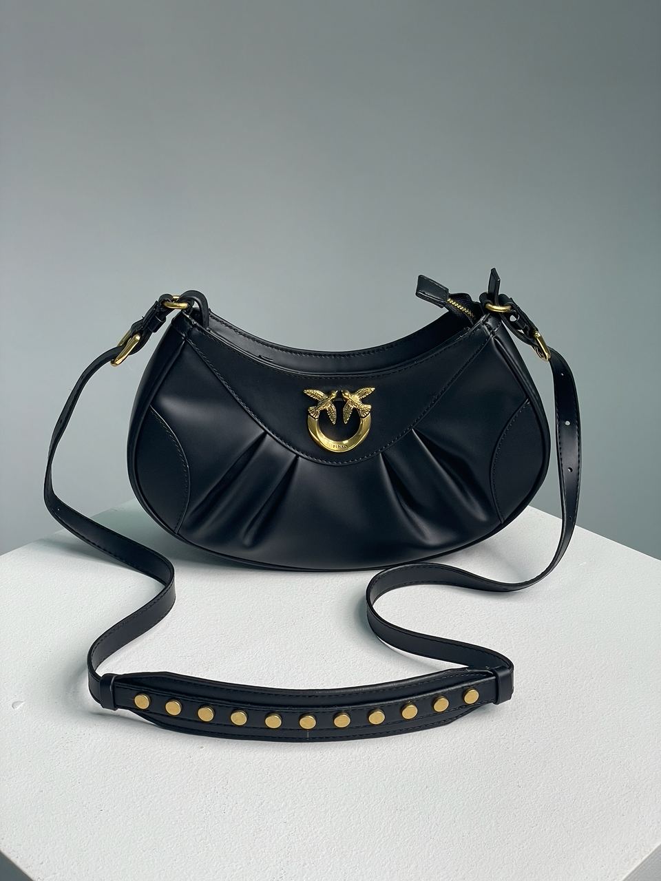 Pinko Leather Love Bag Bon Bon Crossbody - 3