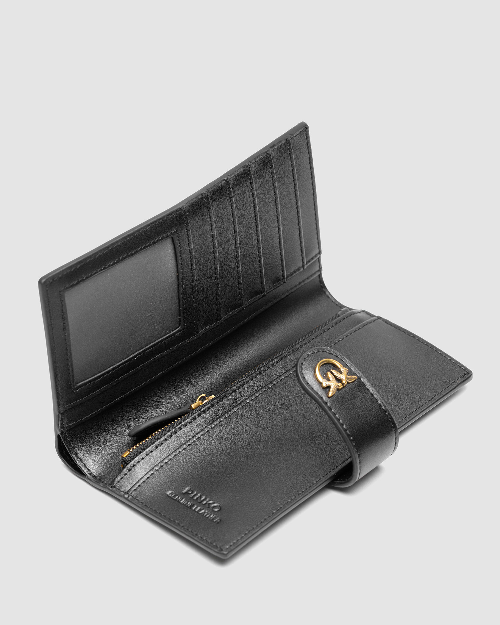 Pinko Leather Wallet Black - 4