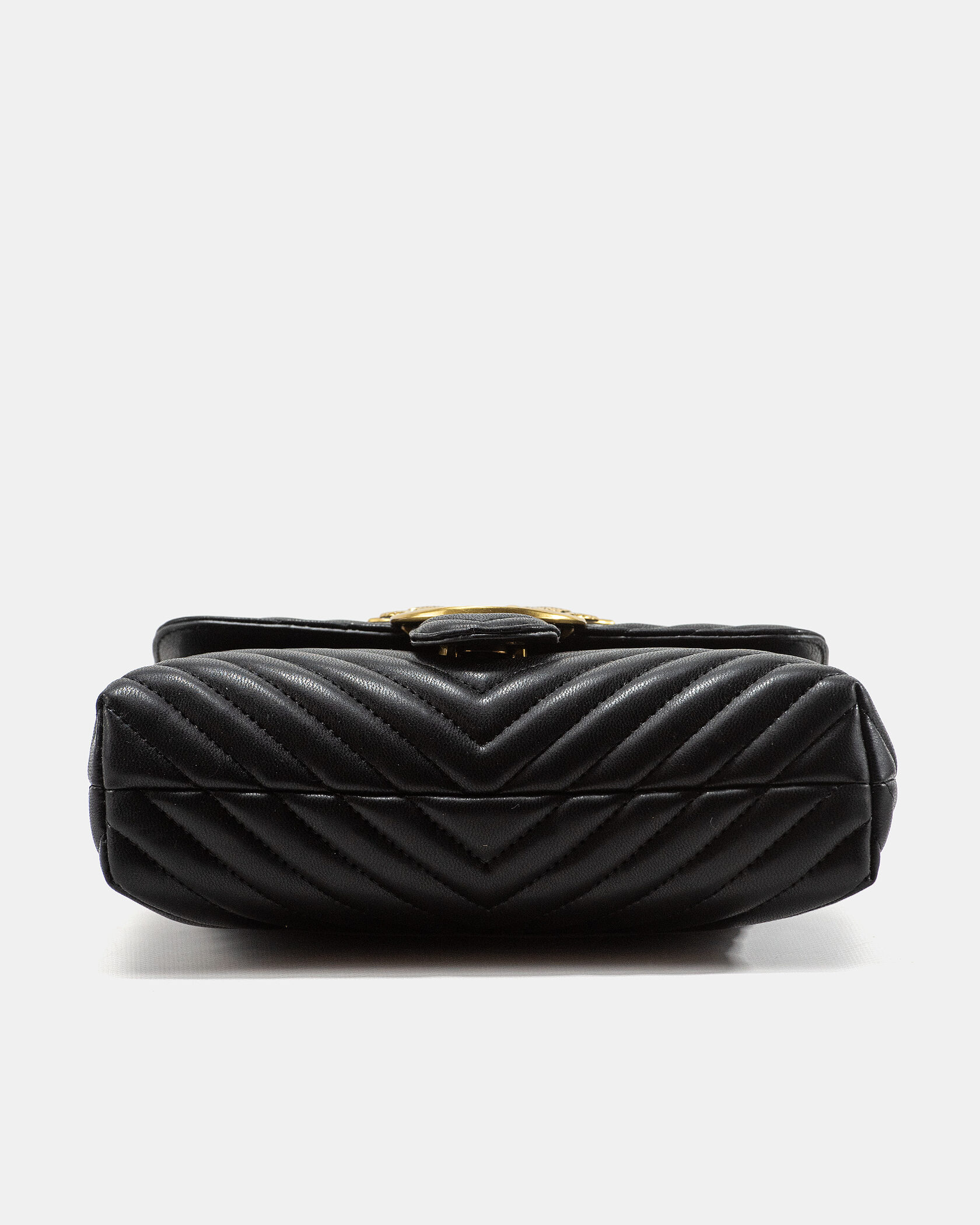 Pinko Love Big Puff Maxi Quilt Top Handle Bag in Black - 10