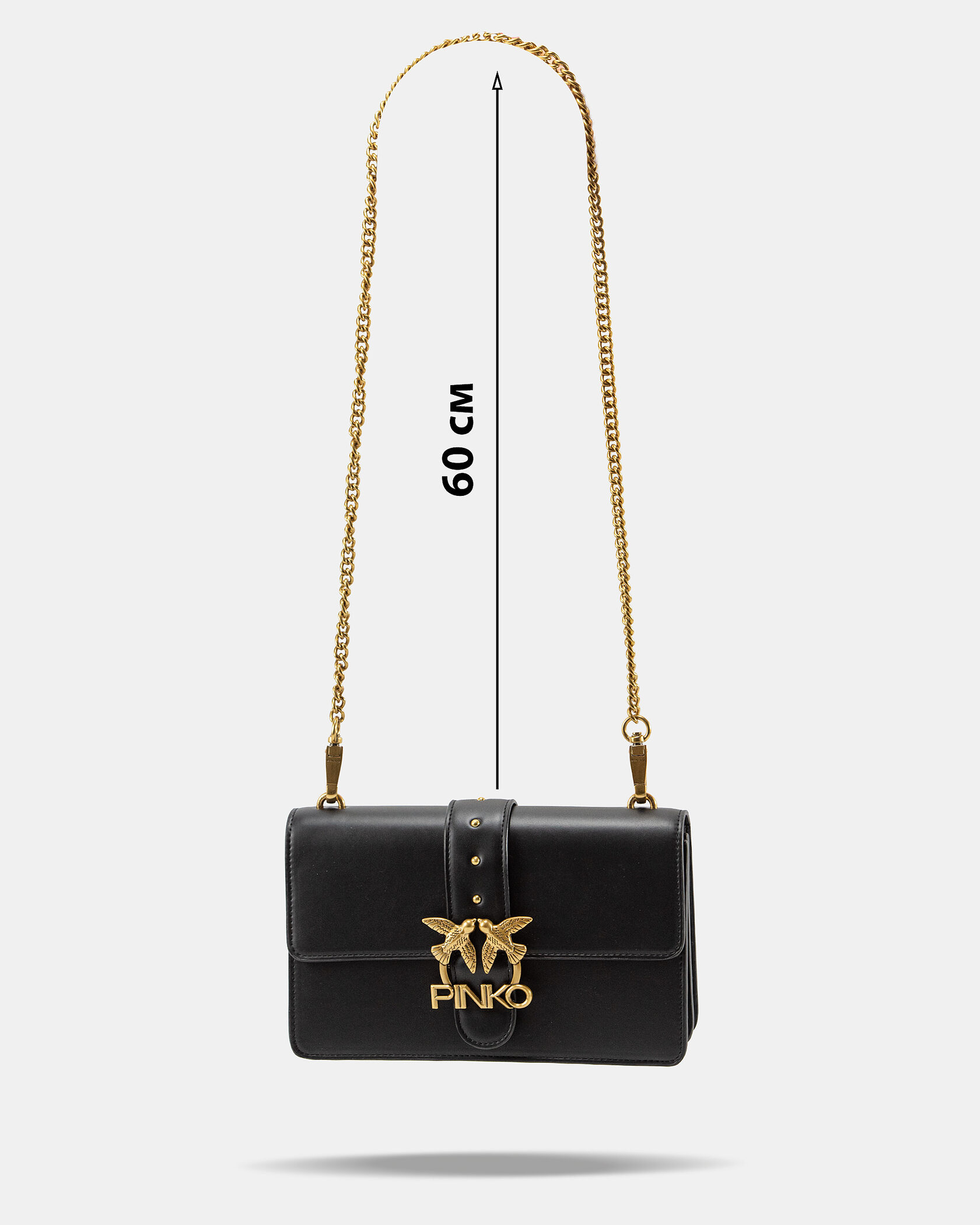 Pinko Love Classic Icon Simply Black/Gold - 4