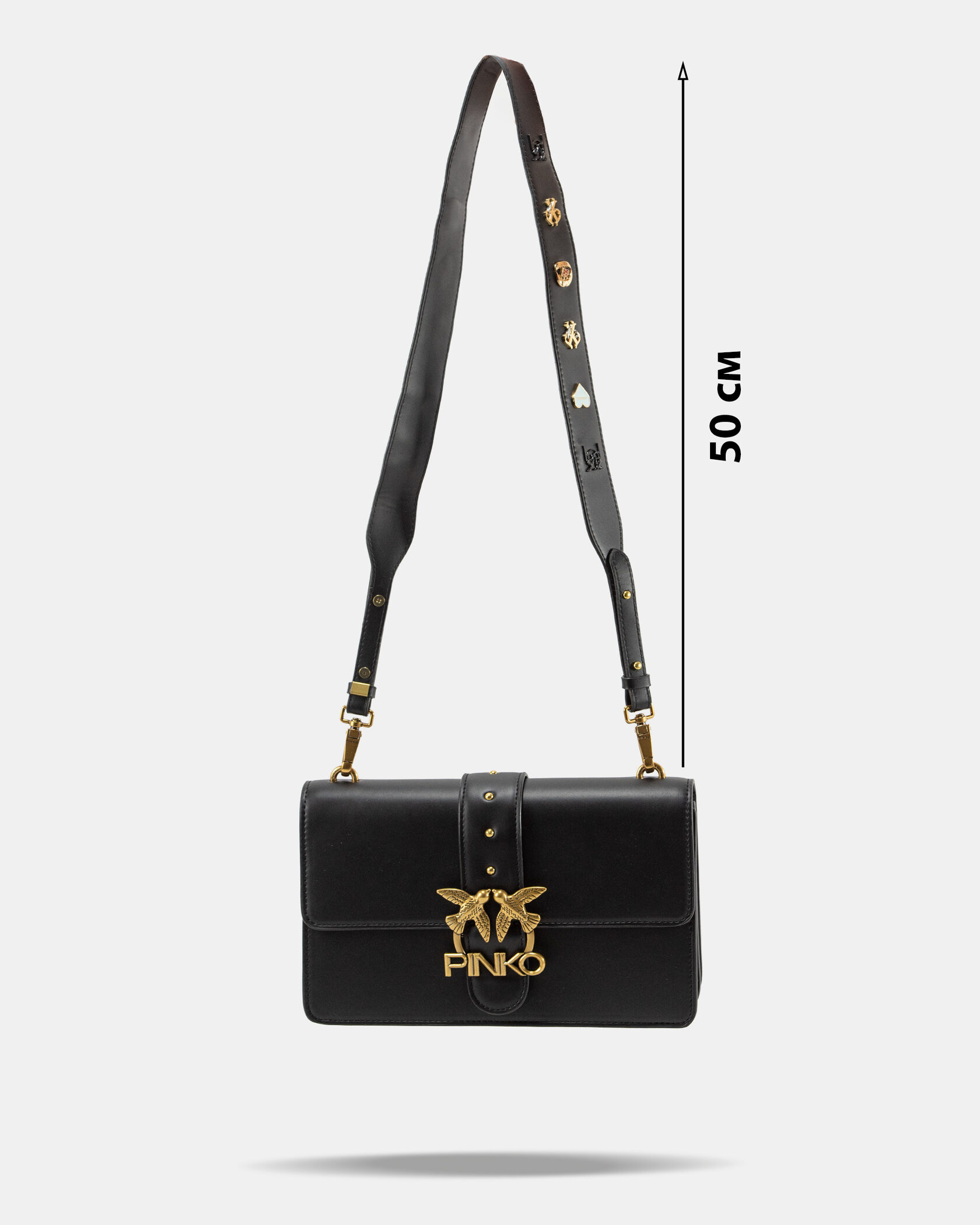 Pinko Love Classic Icon Simply Black/Gold - 5