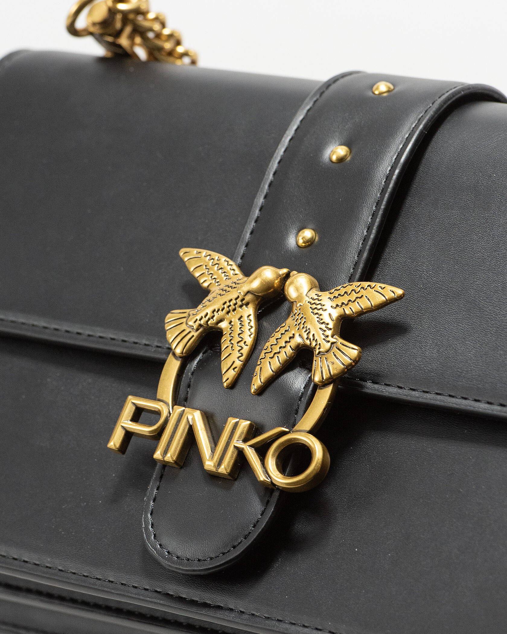 Pinko Love Classic Icon Simply Black/Gold - 7