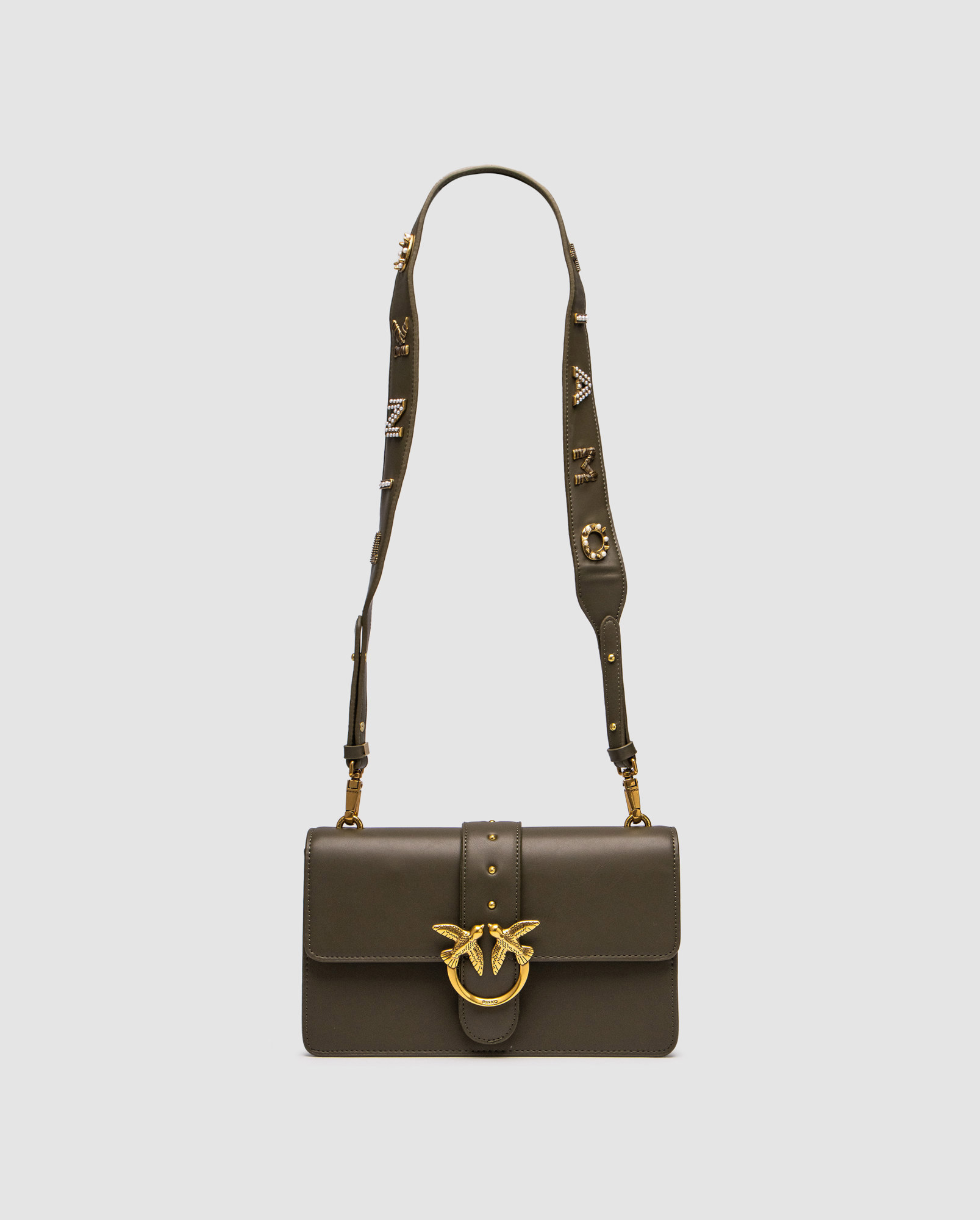 Pinko Love Classic Icon Simply Green/Gold - 3