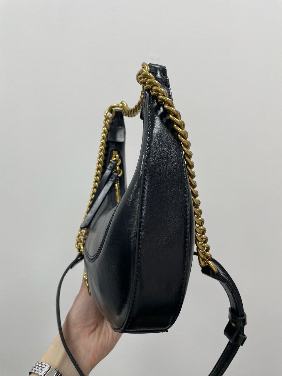 Pinko Mini Brioche Bag Hobo Black - 19