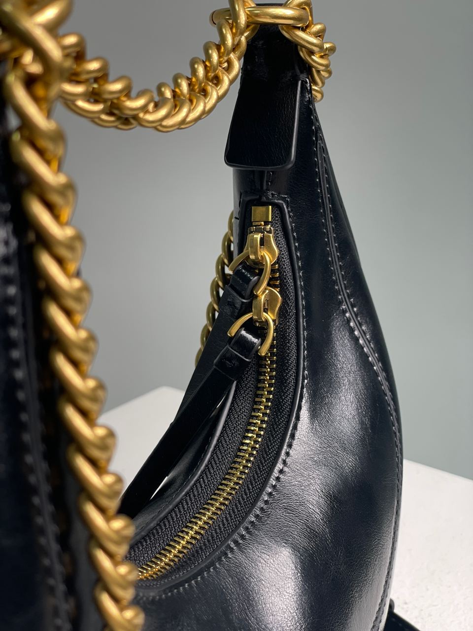 Pinko Mini Brioche Bag Hobo Black - 20