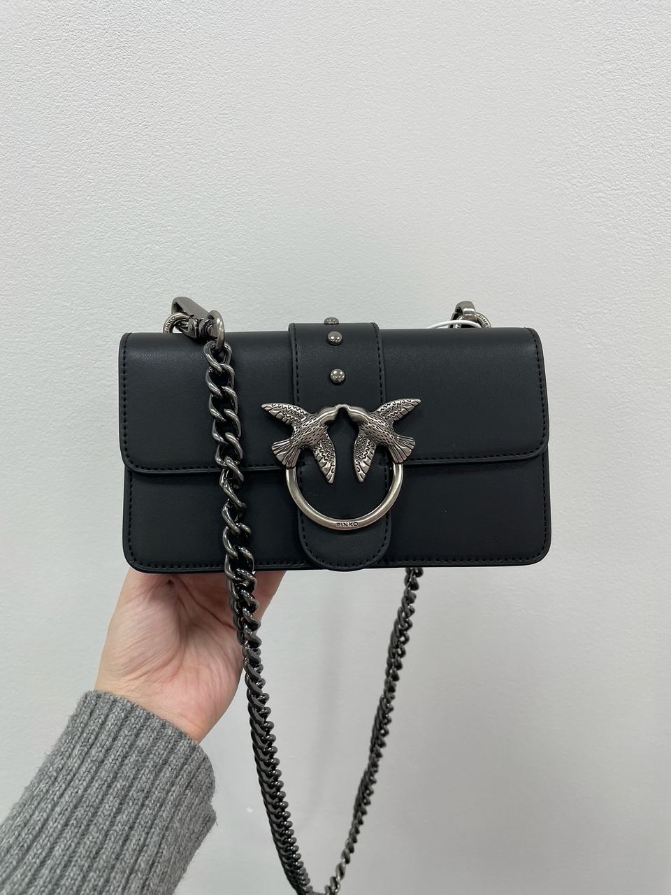 Pinko Mini Love Bag One Simply Black/Black - 6