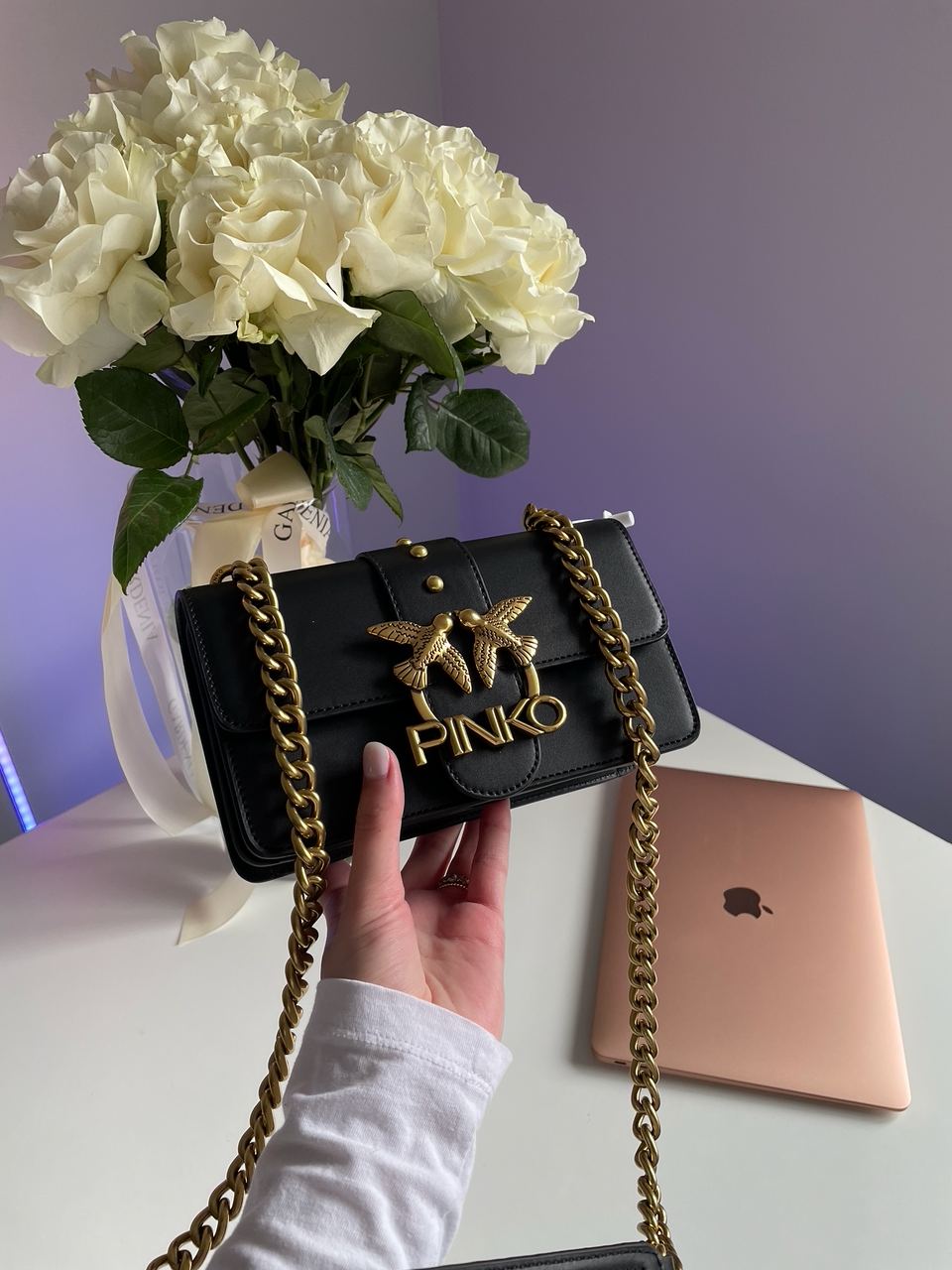 Pinko Mini Love Bag One Simply Black/Gold - 5