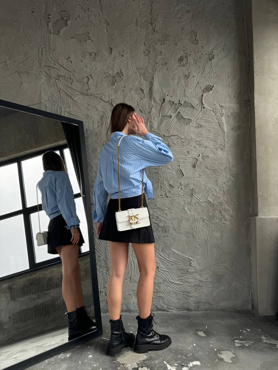 Pinko Mini Love Bag One Simply White/Gold - 3