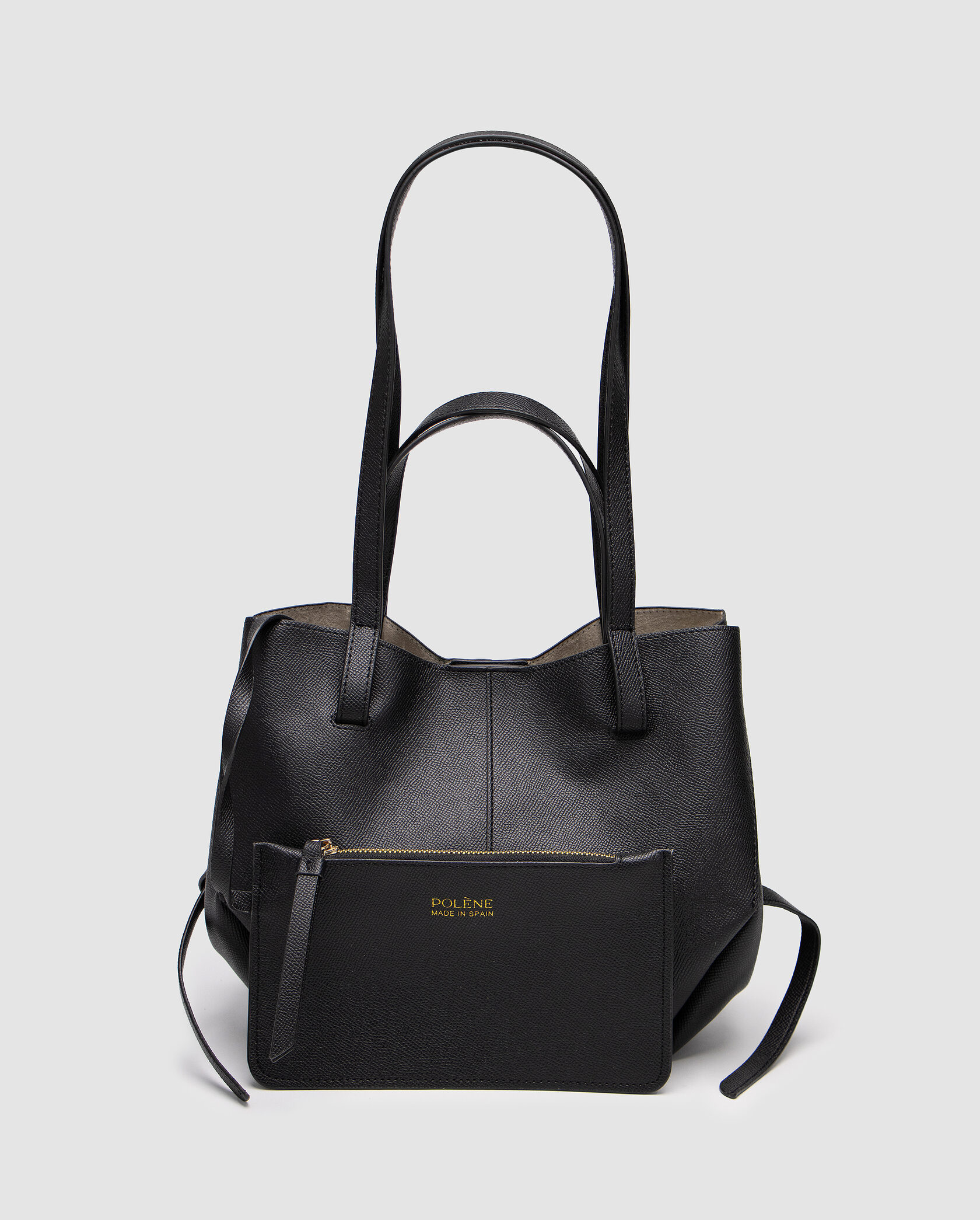 Polene Cyme Mini Edition Textured Black - 3