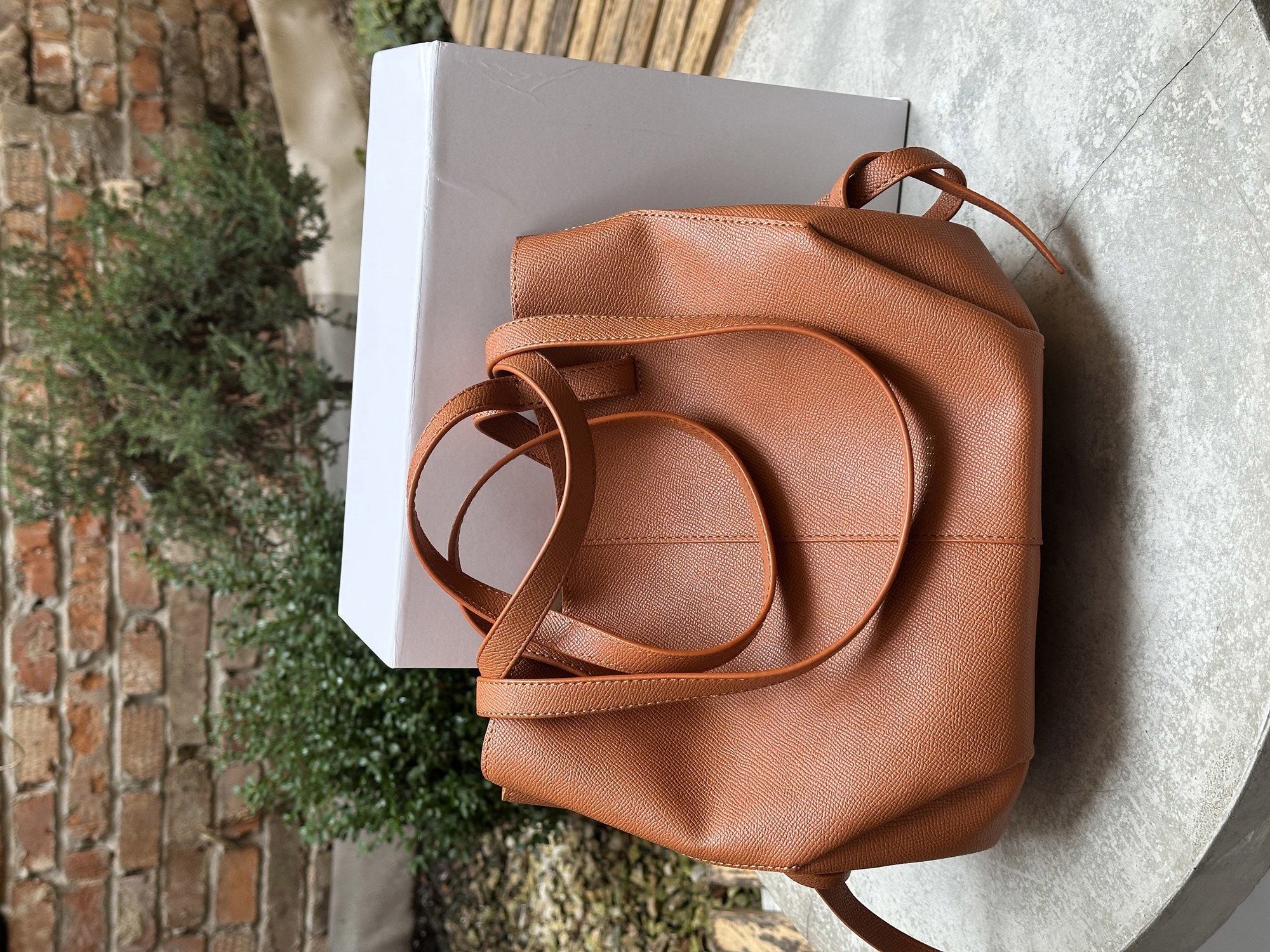 Polene Cyme Mini Edition Textured Camel (нюанс) - 9