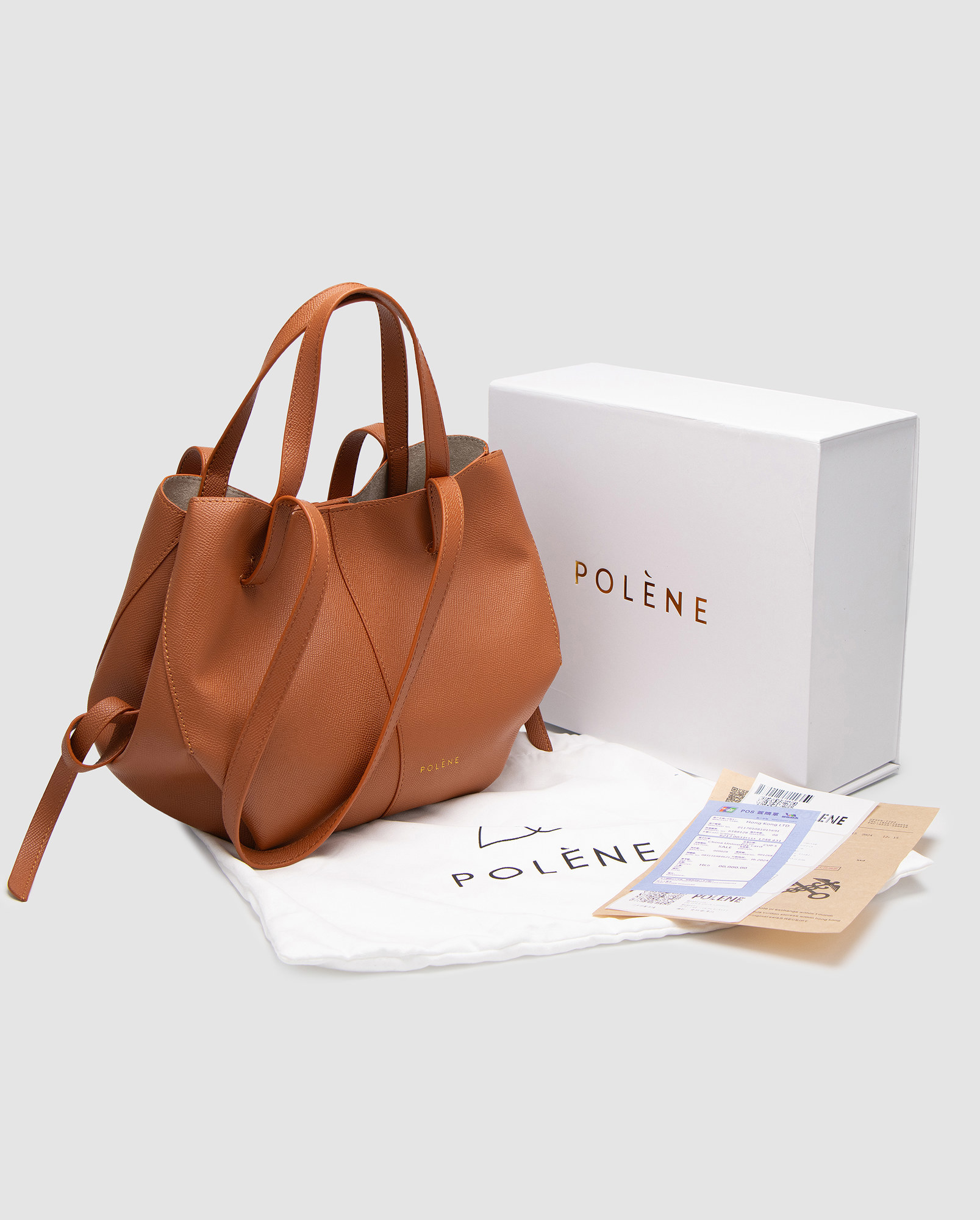Polene Cyme Mini Edition Textured Camel (нюанс) - 6