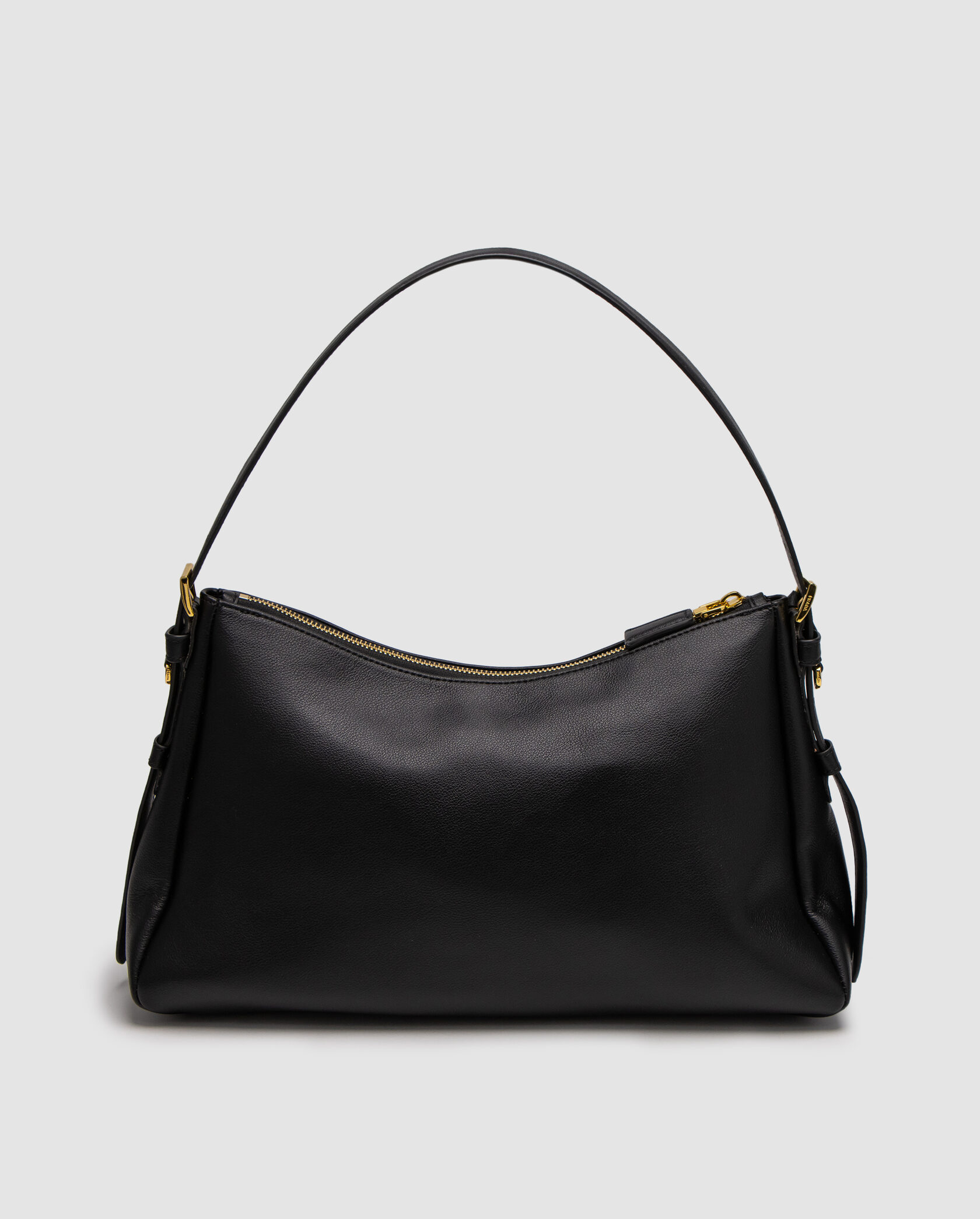 Prada Aimée Large Leather Shoulder Bag - 3