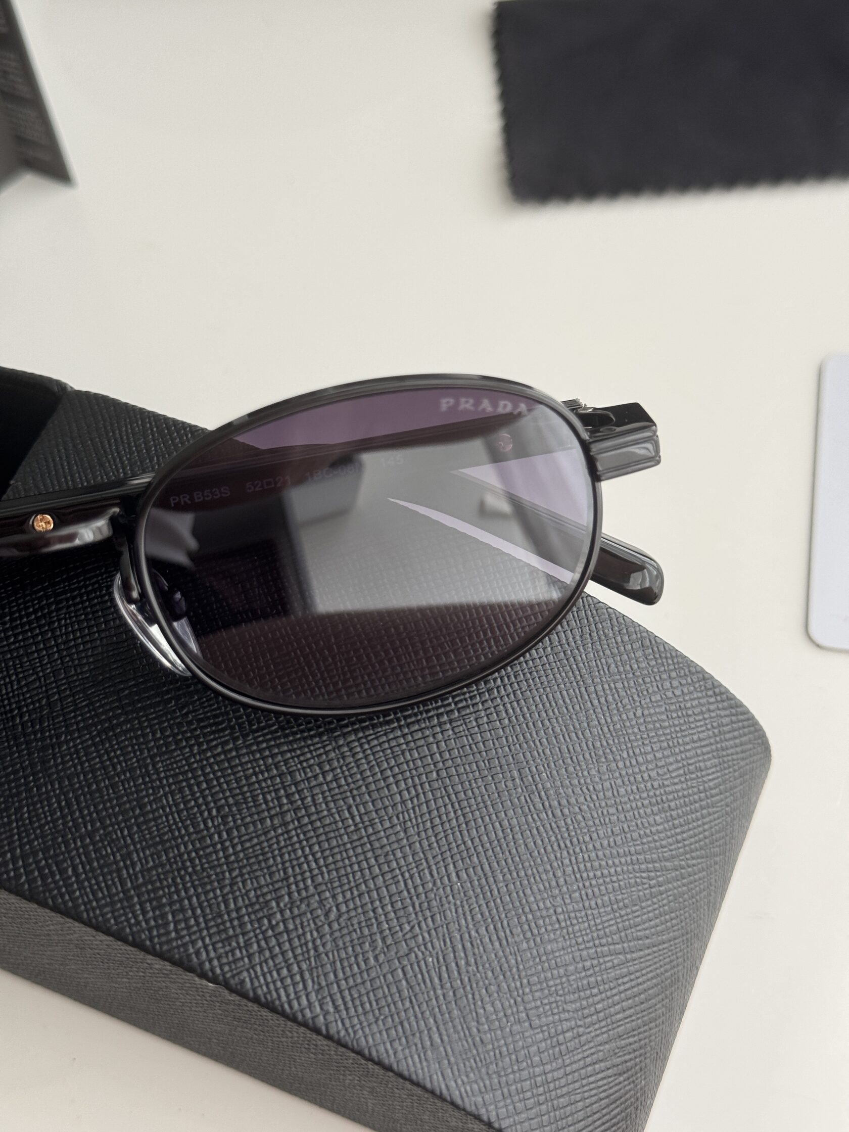 Prada Black/Black PR B53S ZVN-02C - 5