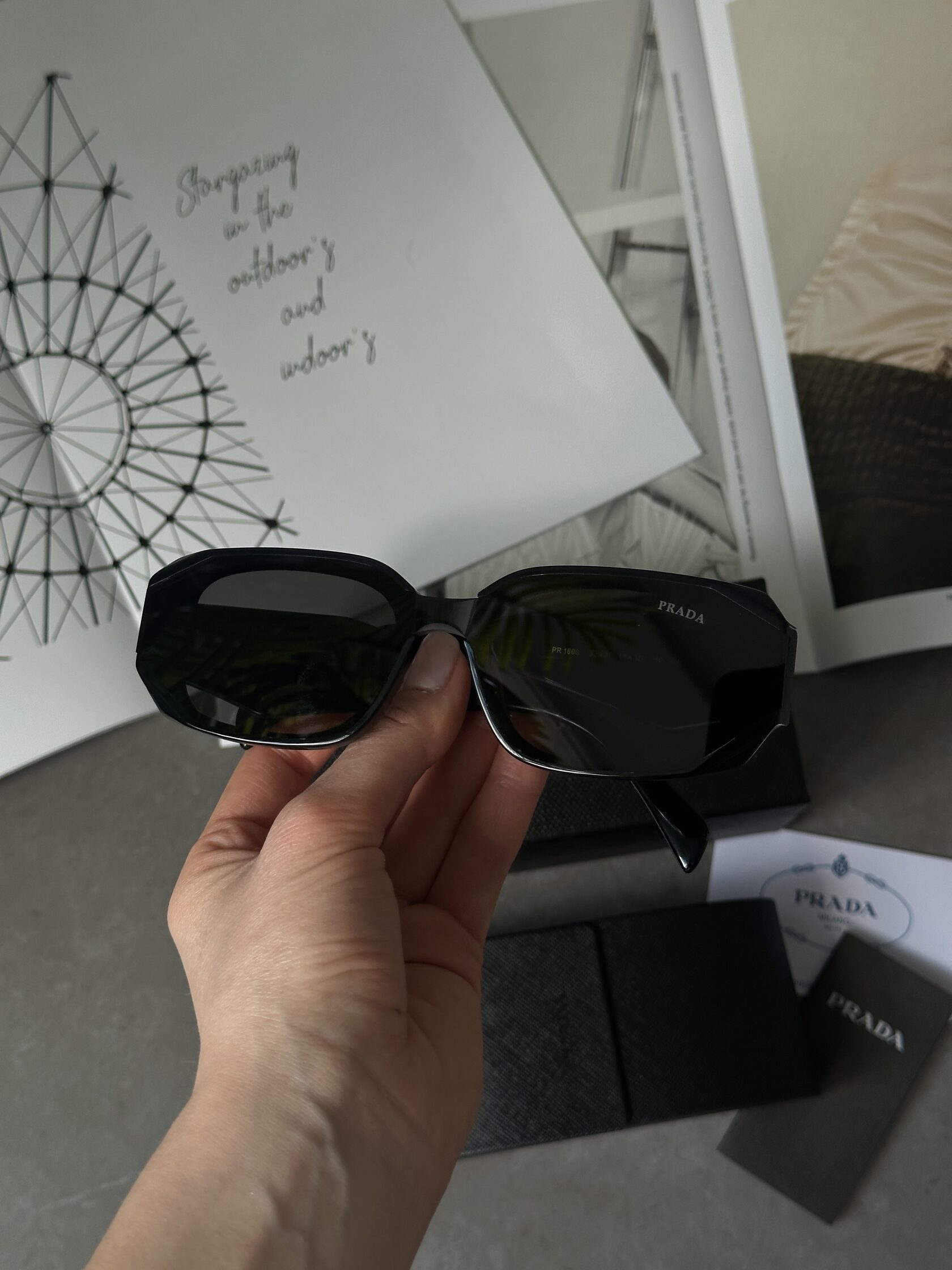 Prada Black/Black PR160S - 2