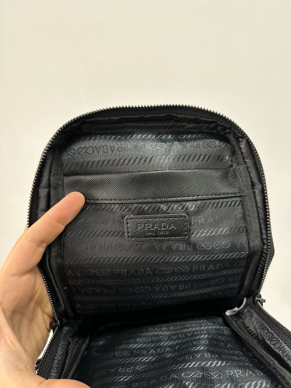 Prada Black Nylon Crossbody Bag - 12