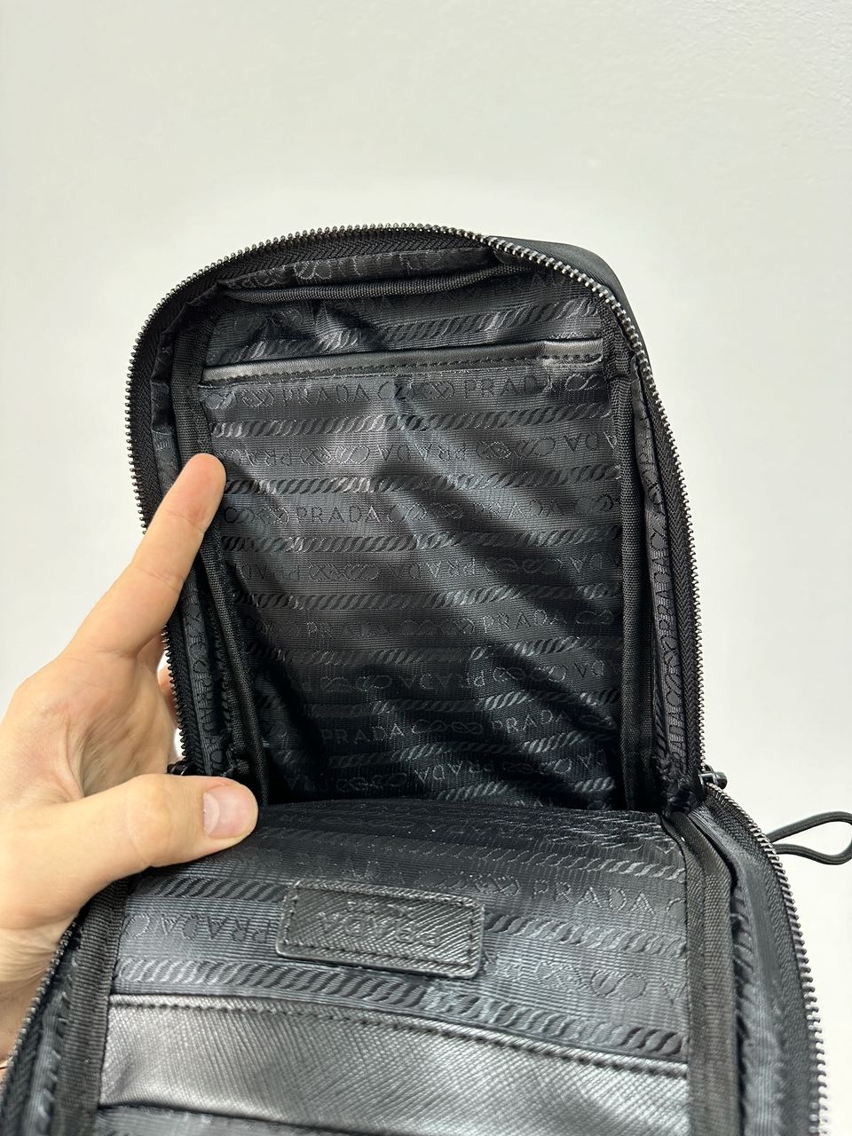 Prada Black Nylon Crossbody Bag - 13