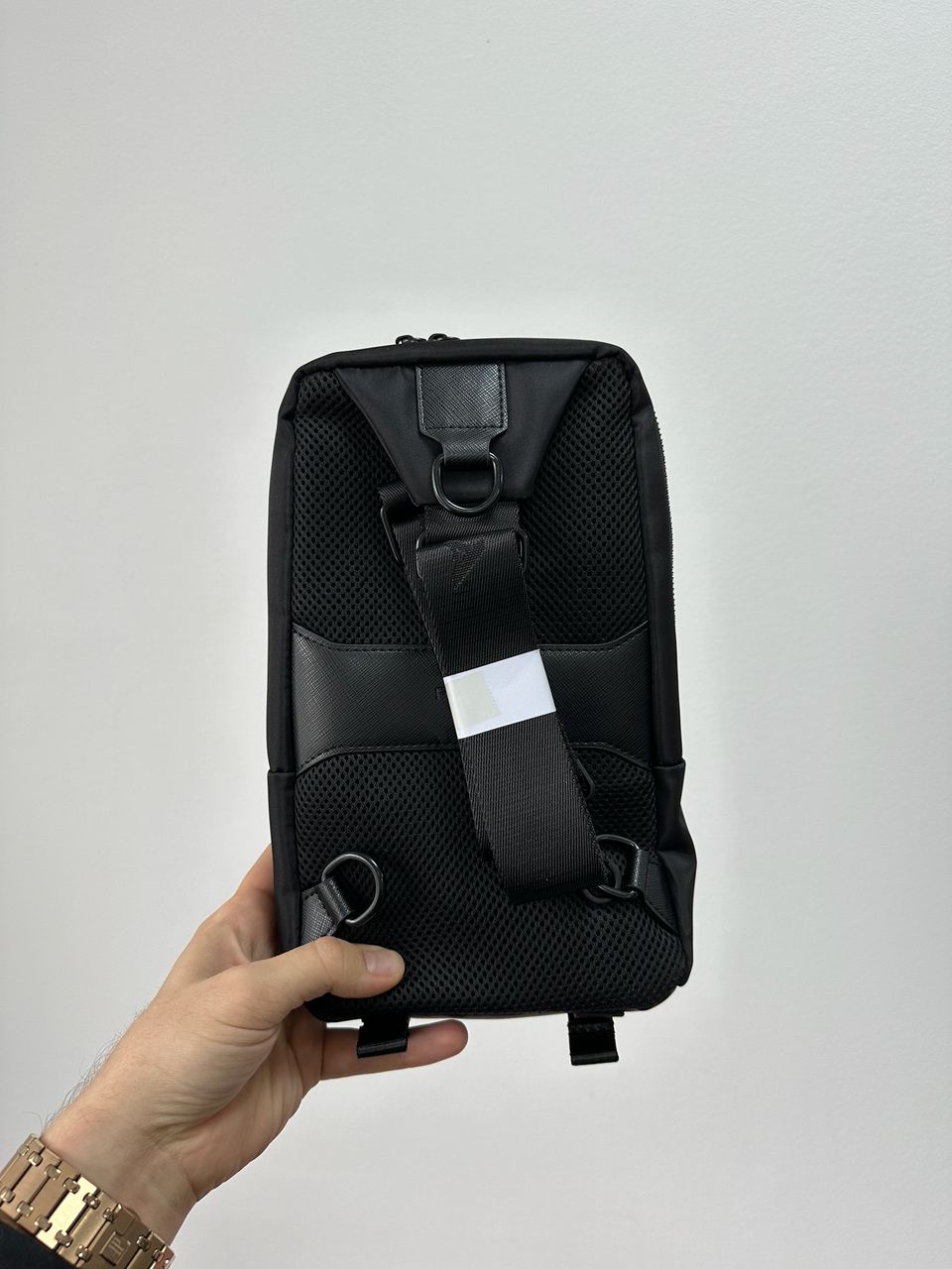 Prada Black Nylon Crossbody Bag - 5