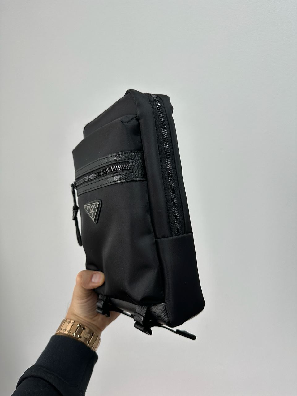 Prada Black Nylon Crossbody Bag - 7