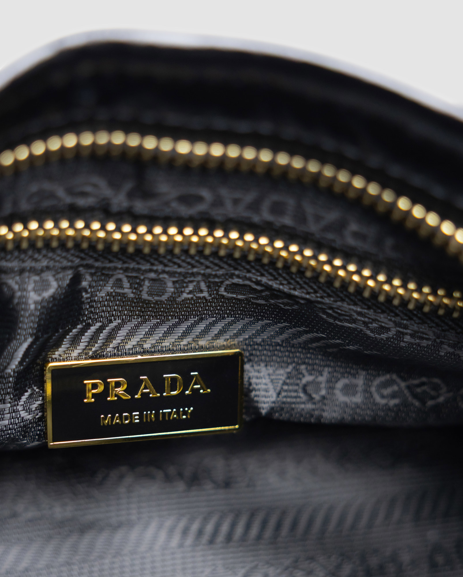 Prada Bonnie Mini Handbag Black - 8