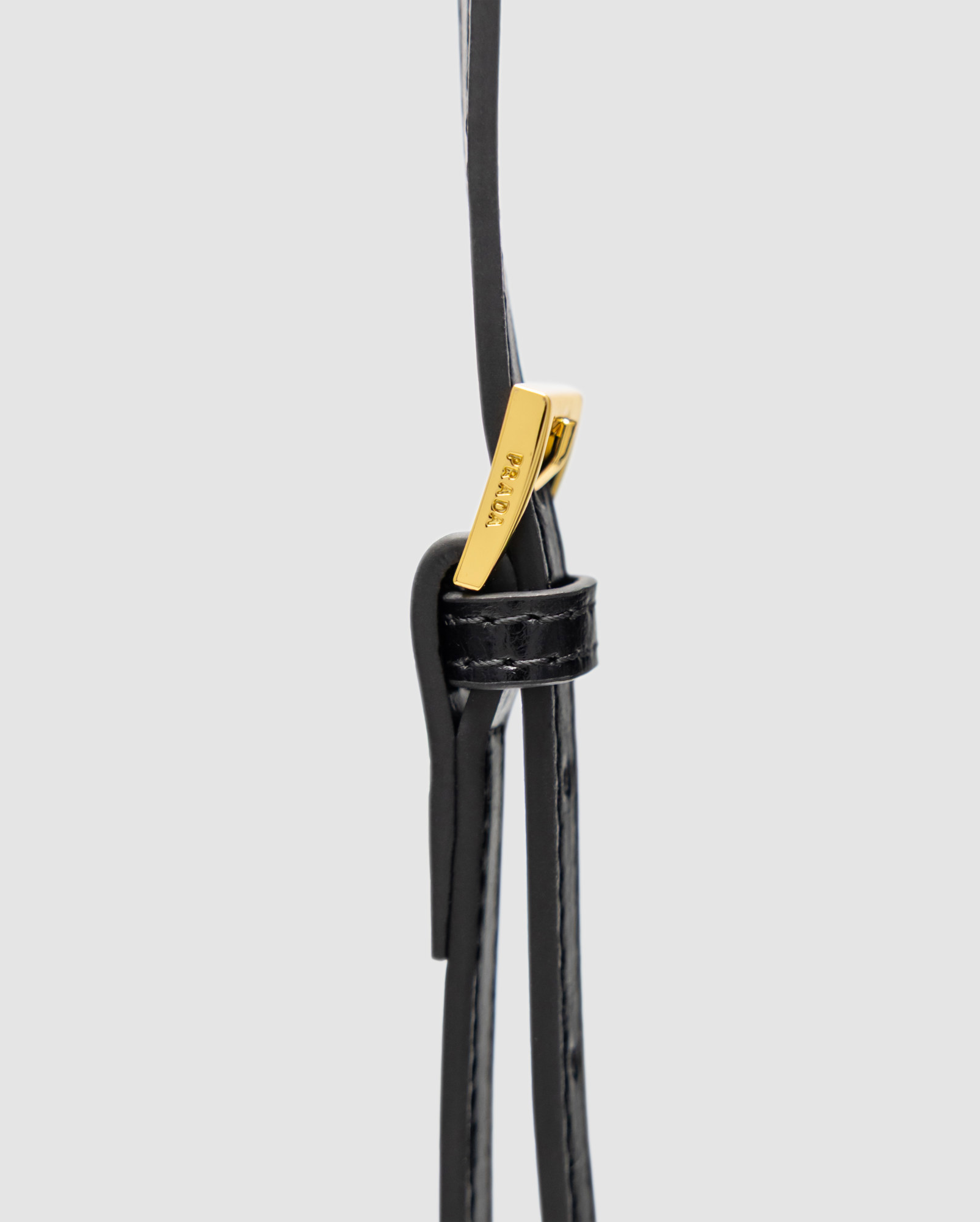 Prada Bonnie Mini Handbag Black - 7
