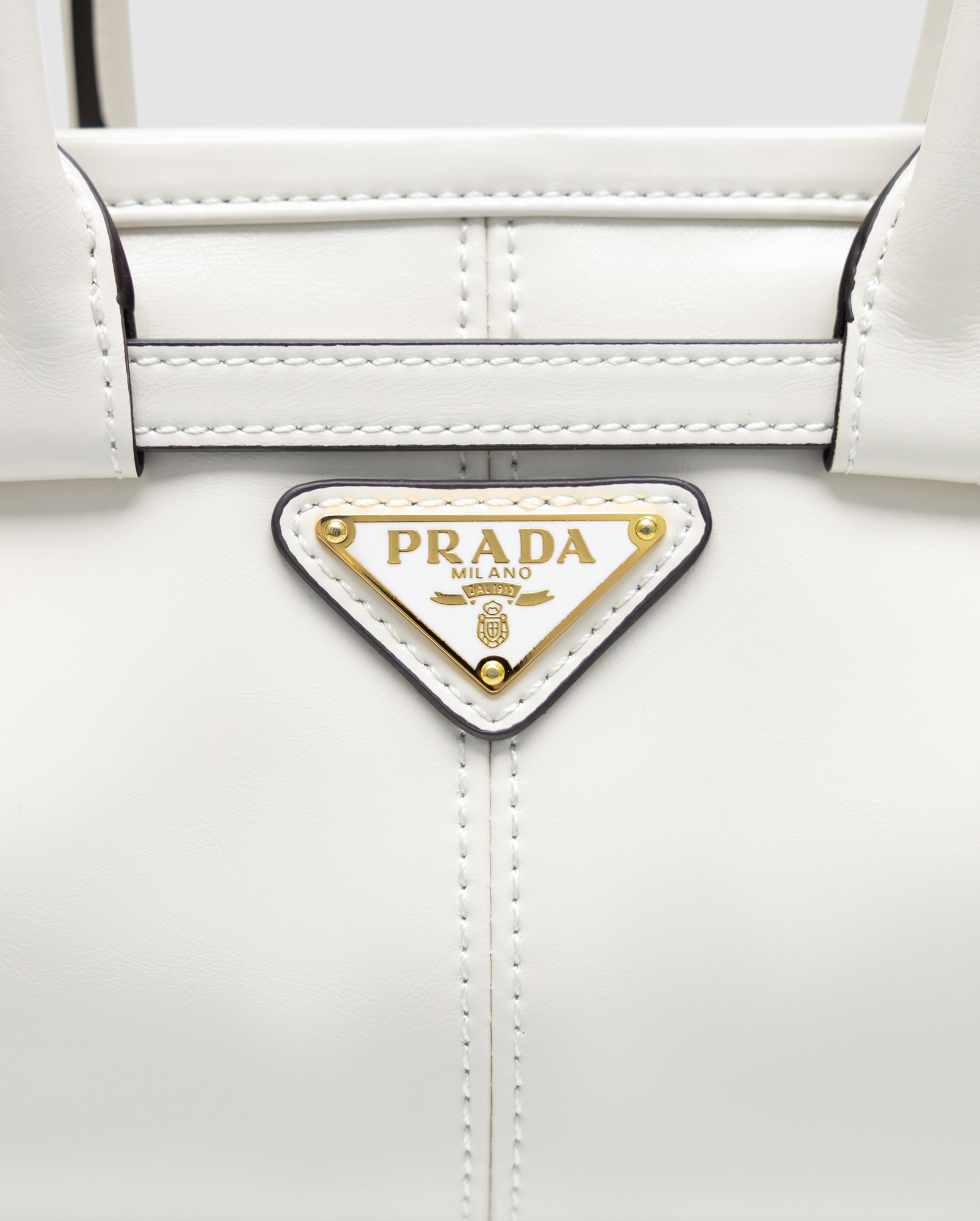 Prada Bonnie Mini Handbag Cream - 6