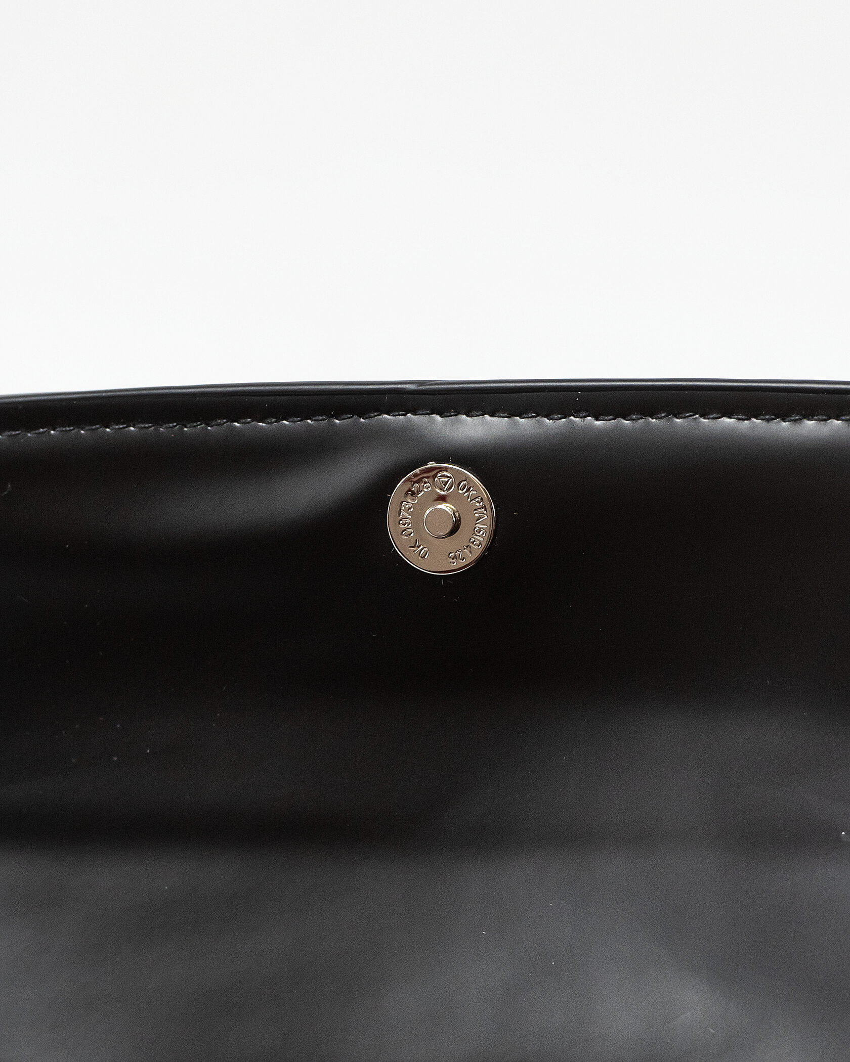 Prada Cleo Lacquered Leather Mini Bag Black - 11